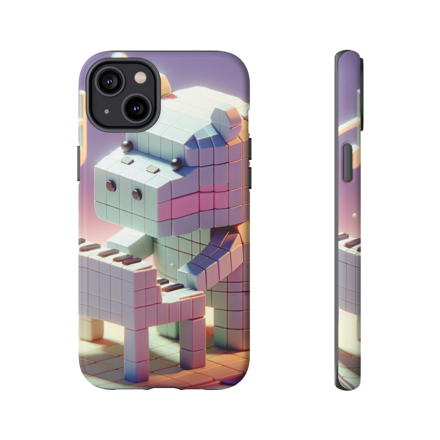 Cube Piano Piggy Ultra-Tough Phone Case