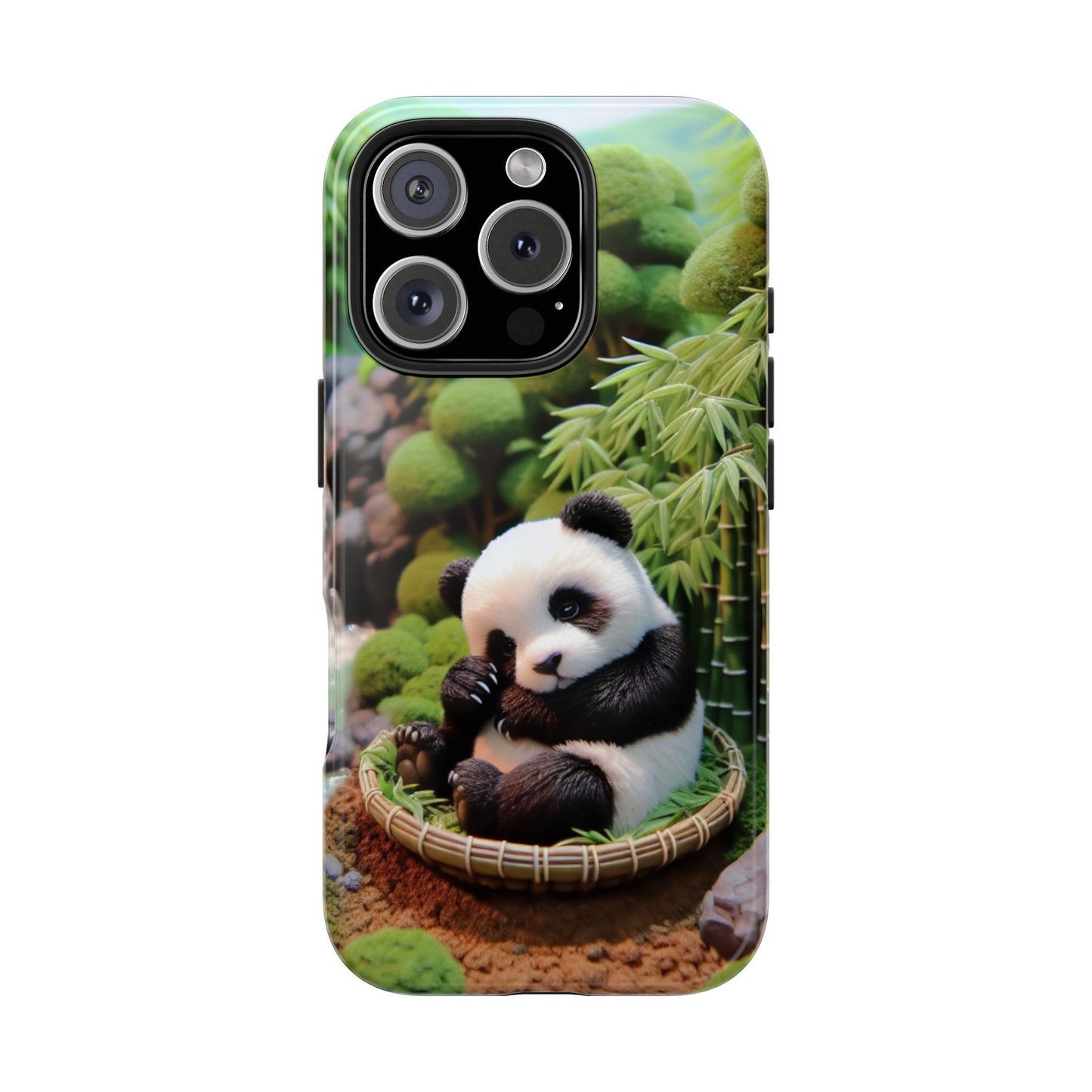 Cute Panda Ultra-Tough Phone Case