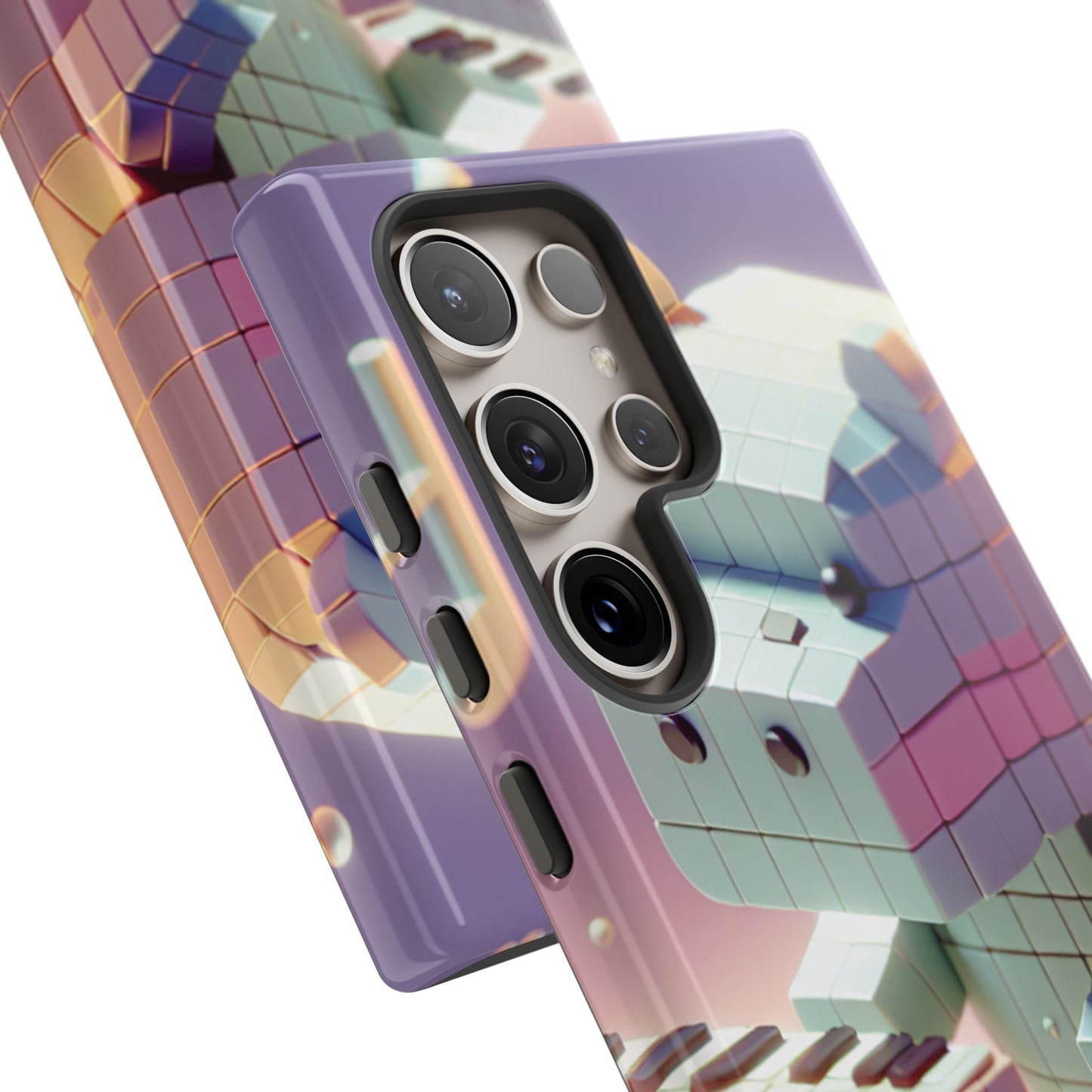 Cube Piano Piggy Ultra-Tough Phone Case