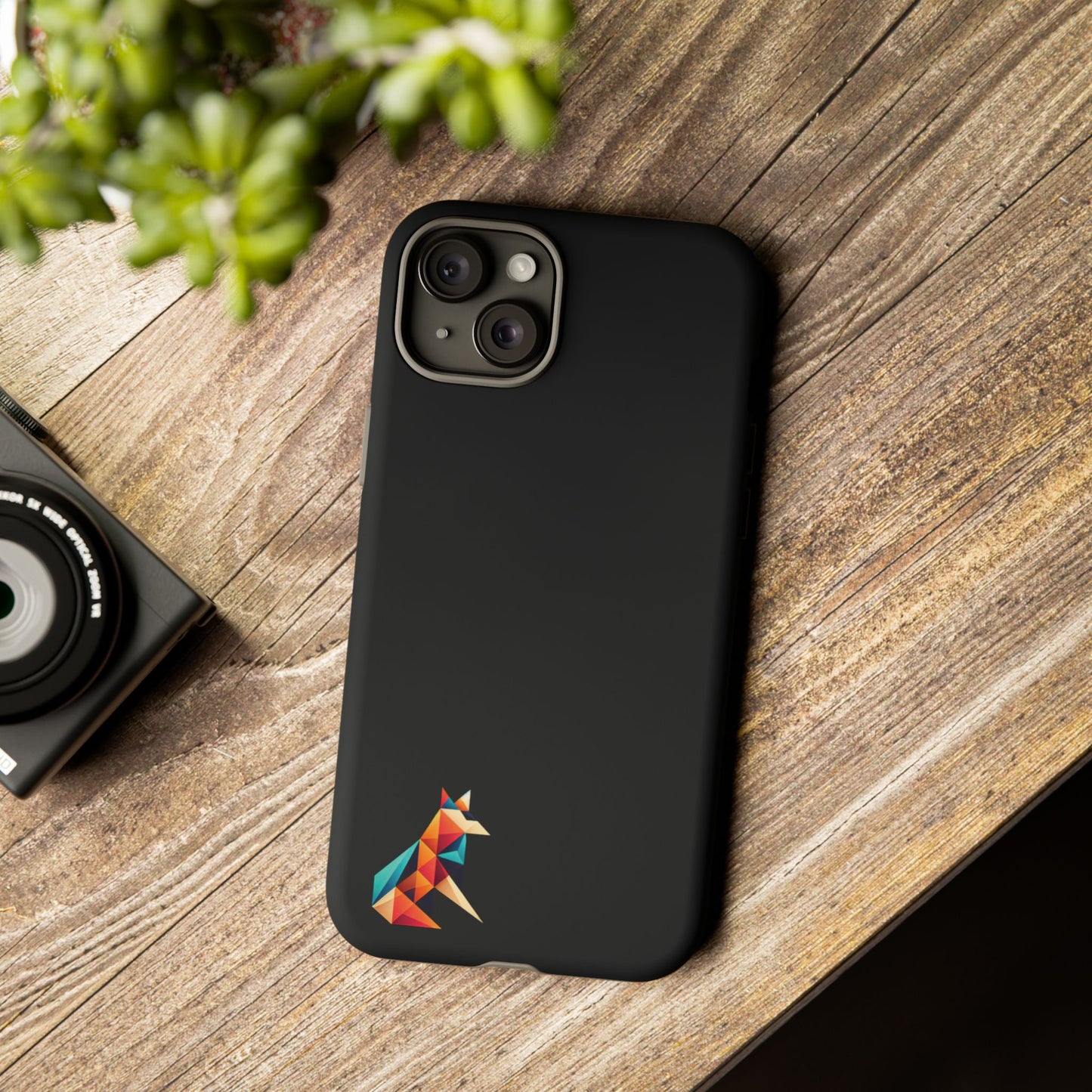 Geometric Sitting Fox Ultra-Tough Phone Case