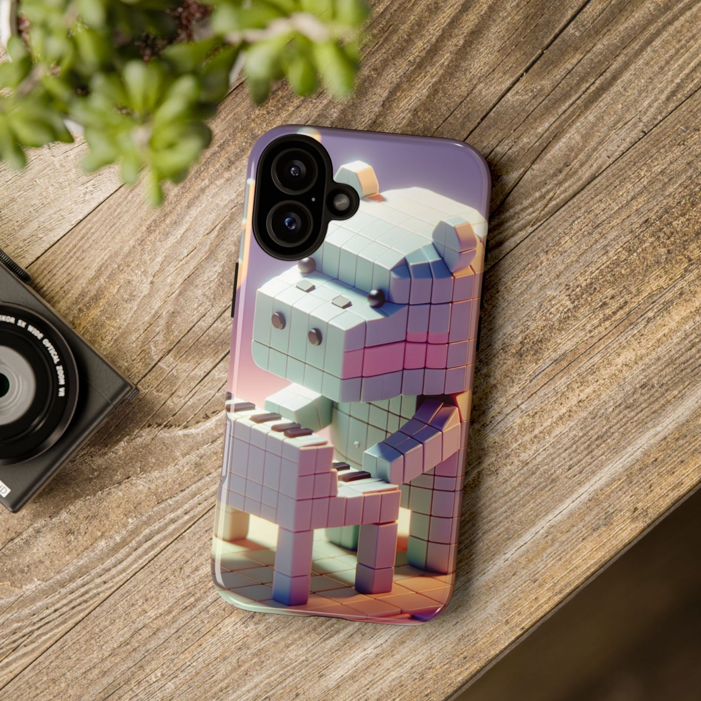 Cube Piano Piggy Ultra-Tough Phone Case