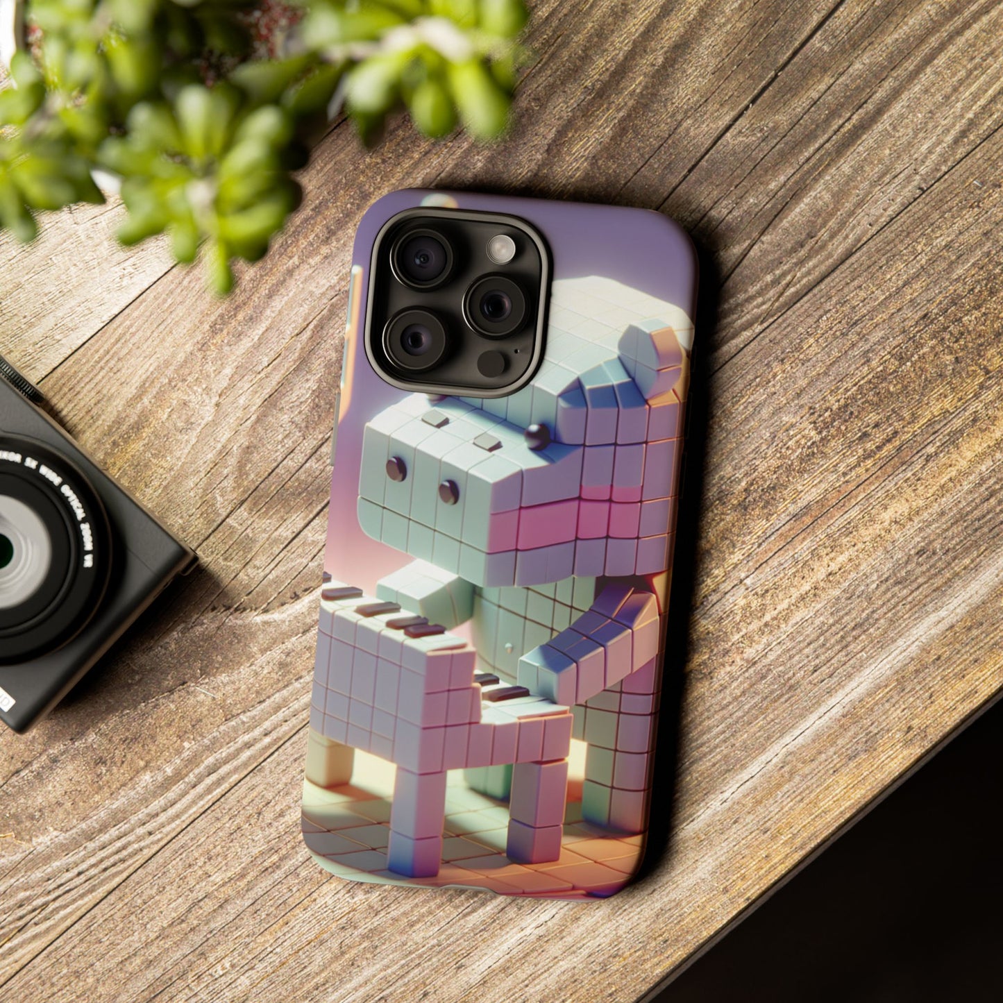 Cube Piano Piggy Ultra-Tough Phone Case