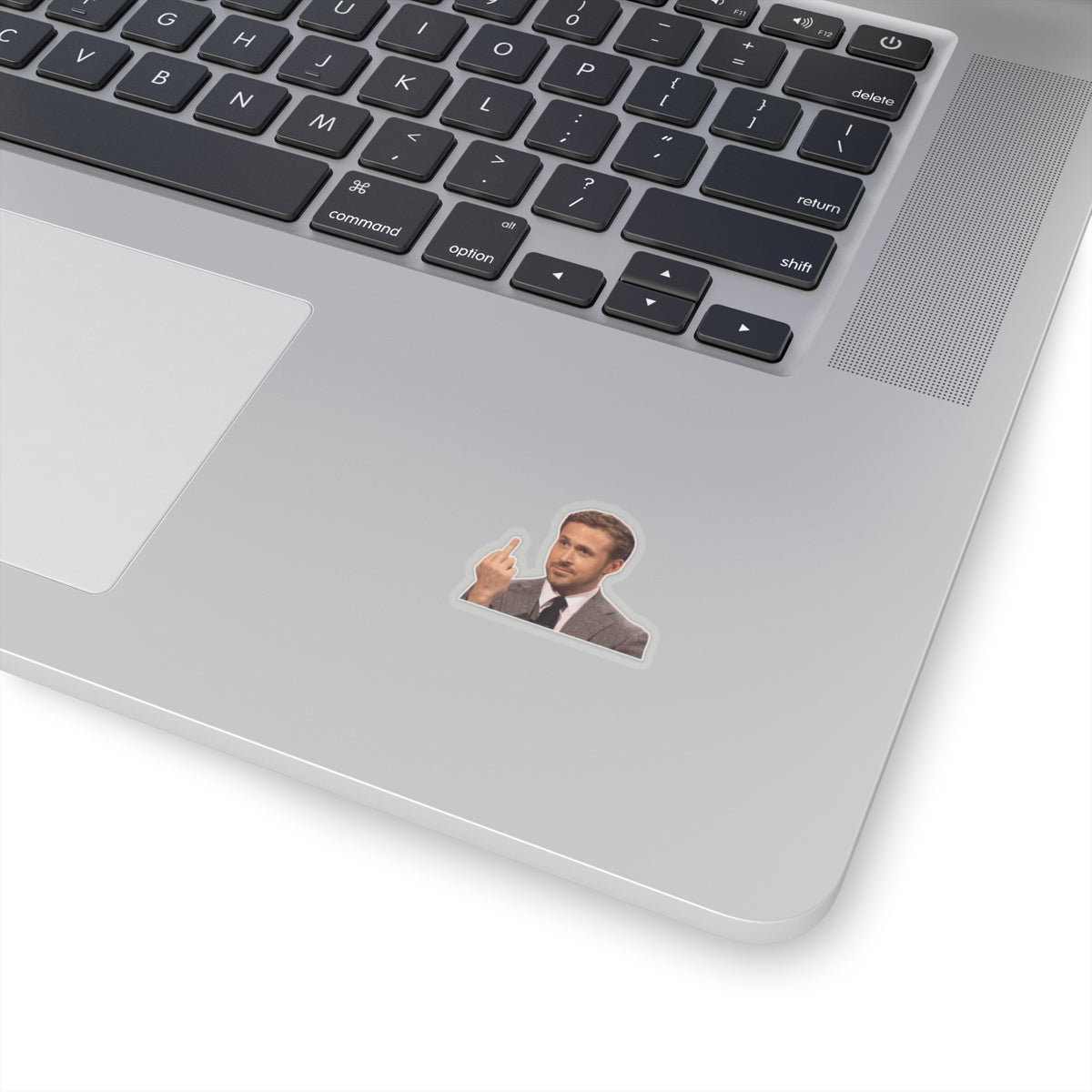 Ryan Gosling Middle Finger Meme Vinyl Sticker