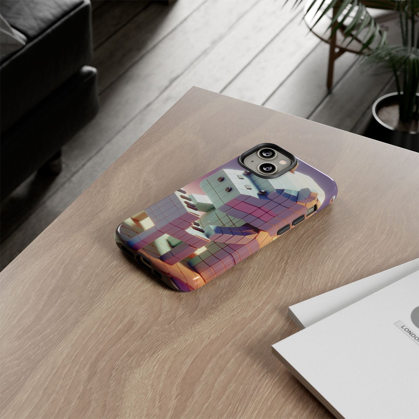 Cube Piano Piggy Ultra-Tough Phone Case