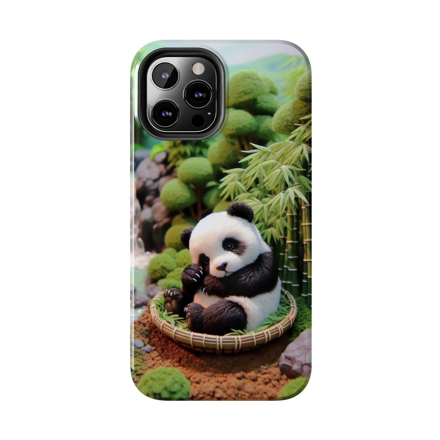 Cute Panda Ultra-Tough Phone Case