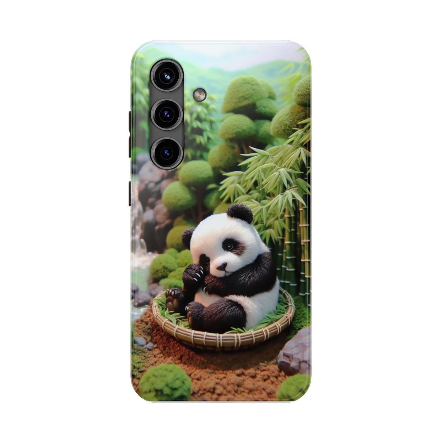 Cute Panda Ultra-Tough Phone Case