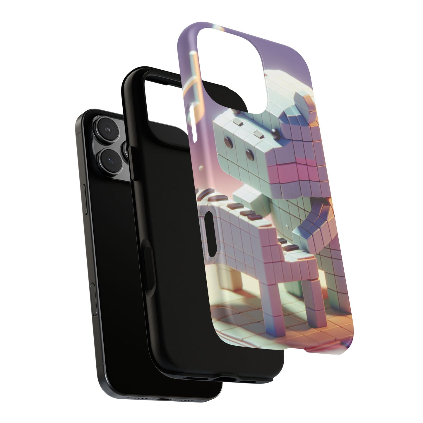 Cube Piano Piggy Ultra-Tough Phone Case