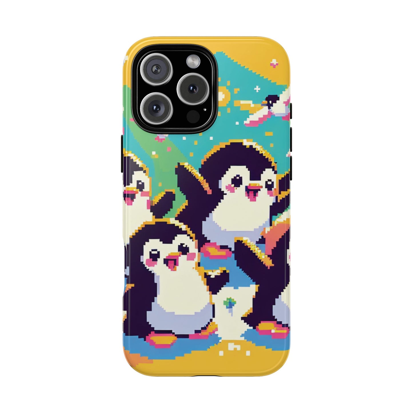 Cute Pixel Penguin Ultra-Tough Phone Case