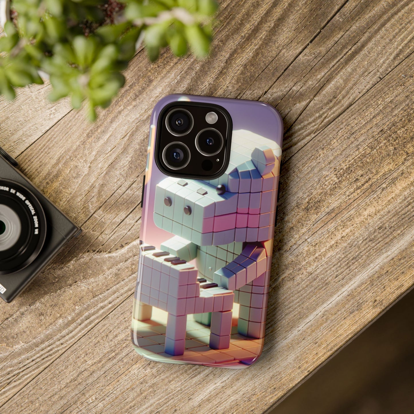 Cube Piano Piggy Ultra-Tough Phone Case