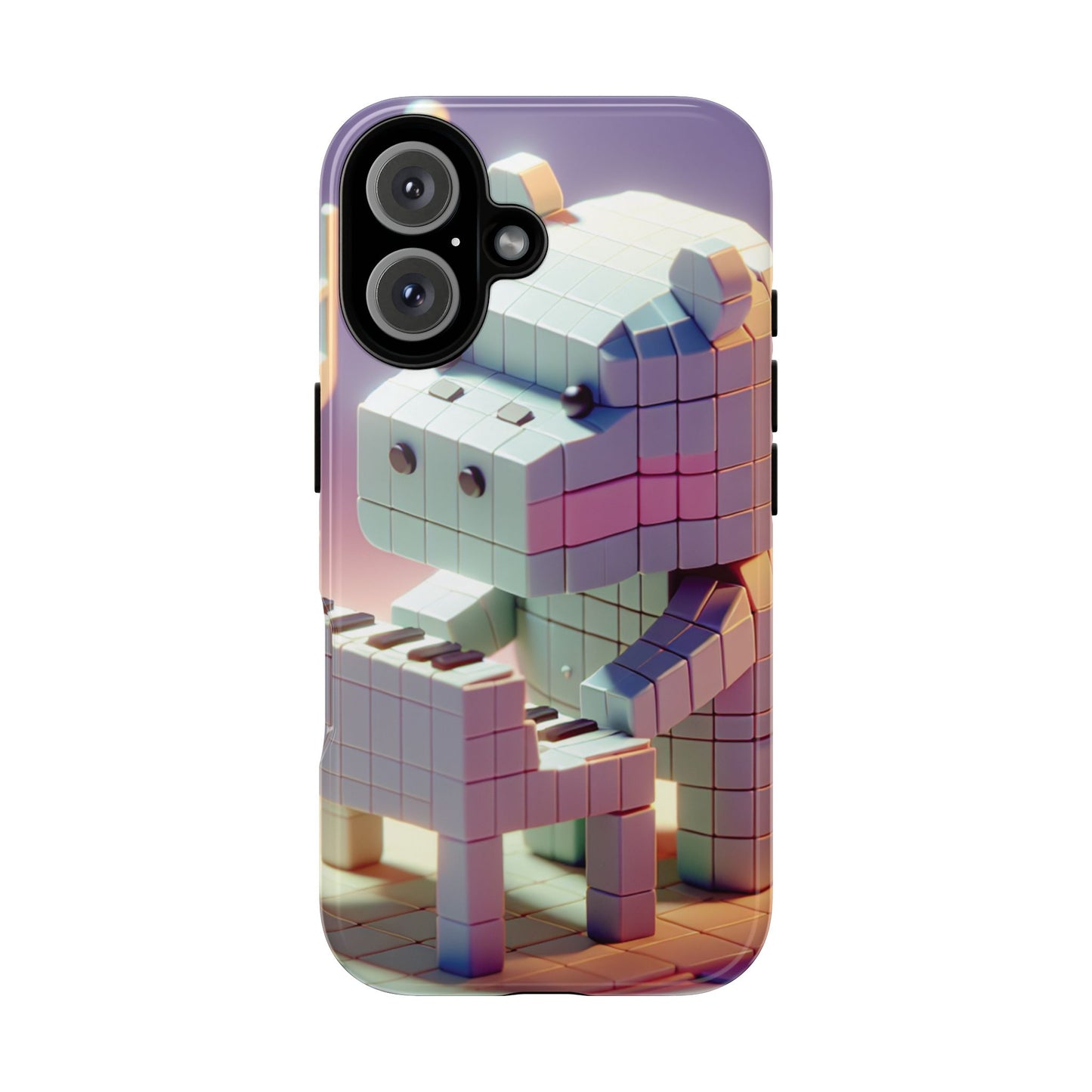 Cube Piano Piggy Ultra-Tough Phone Case