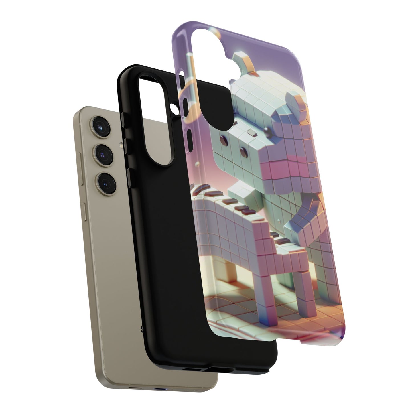 Cube Piano Piggy Ultra-Tough Phone Case