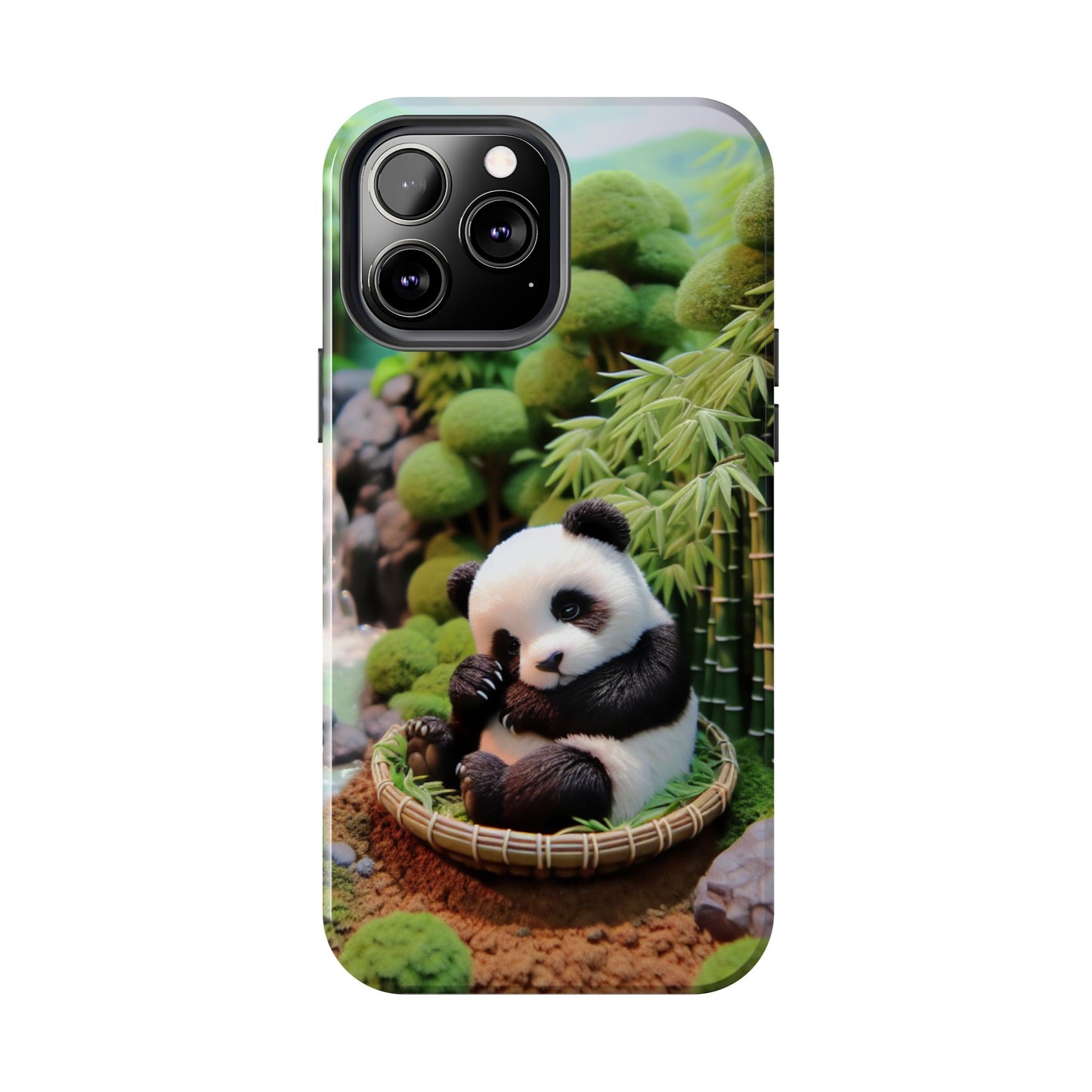 Cute Panda Ultra-Tough Phone Case