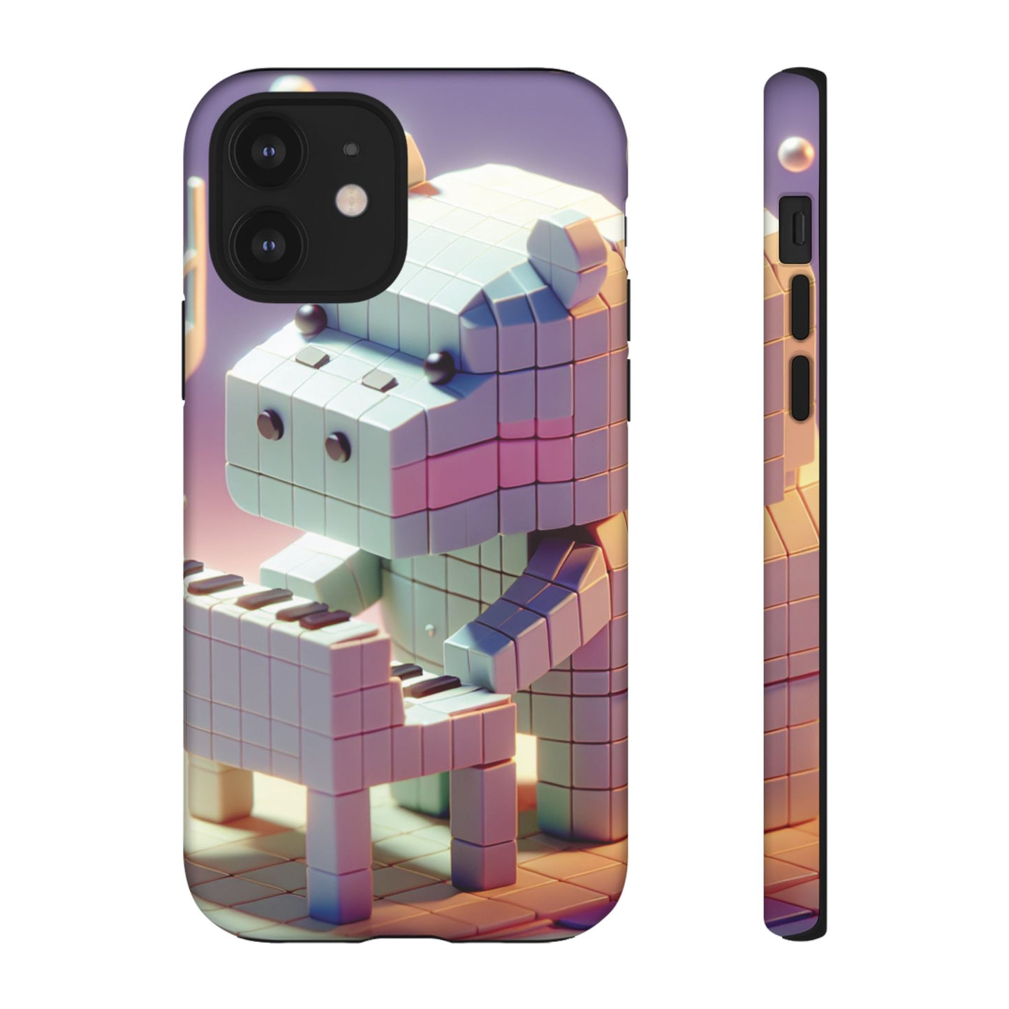 Cube Piano Piggy Ultra-Tough Phone Case