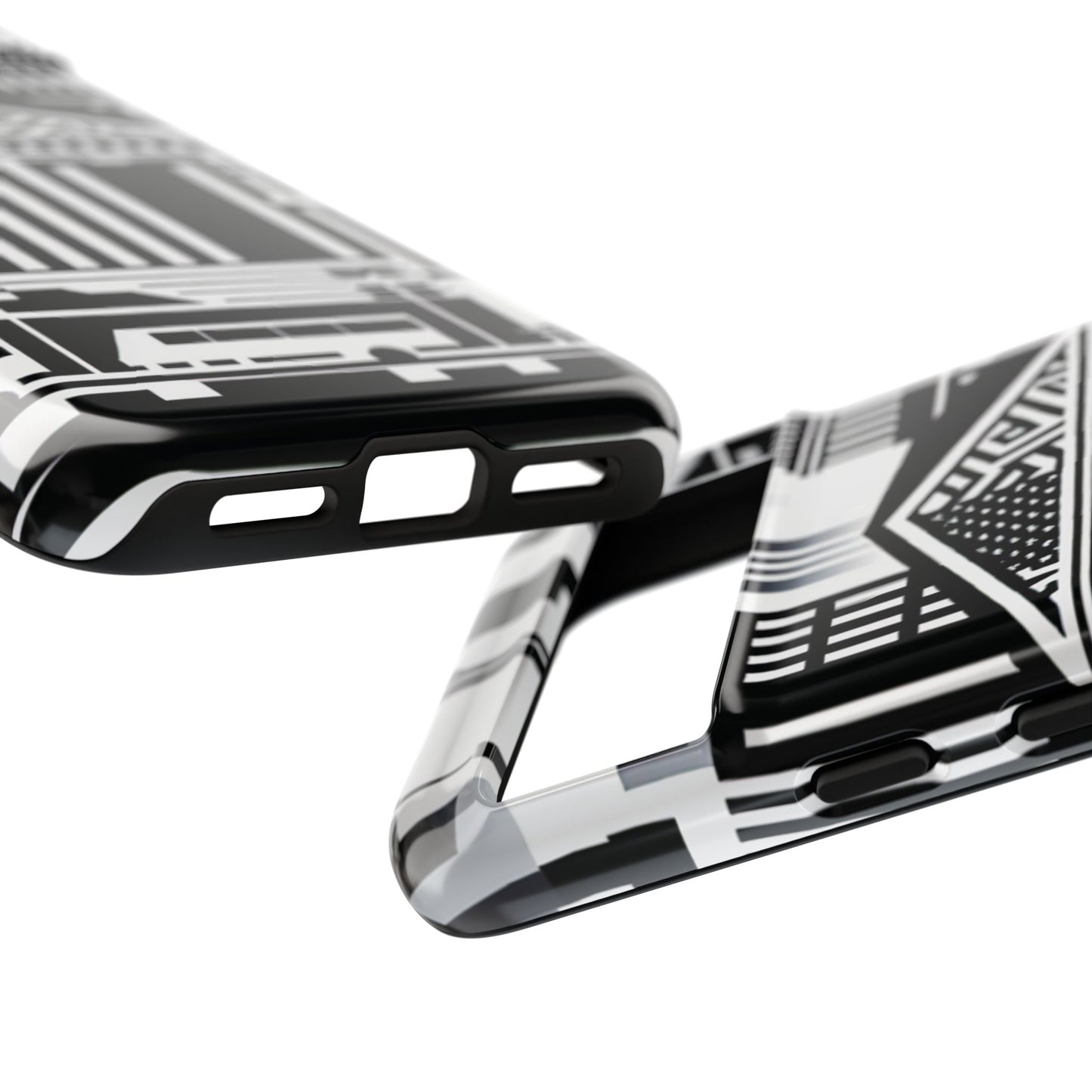 Monochrome City Buildings Ultra-Tough Phone Case