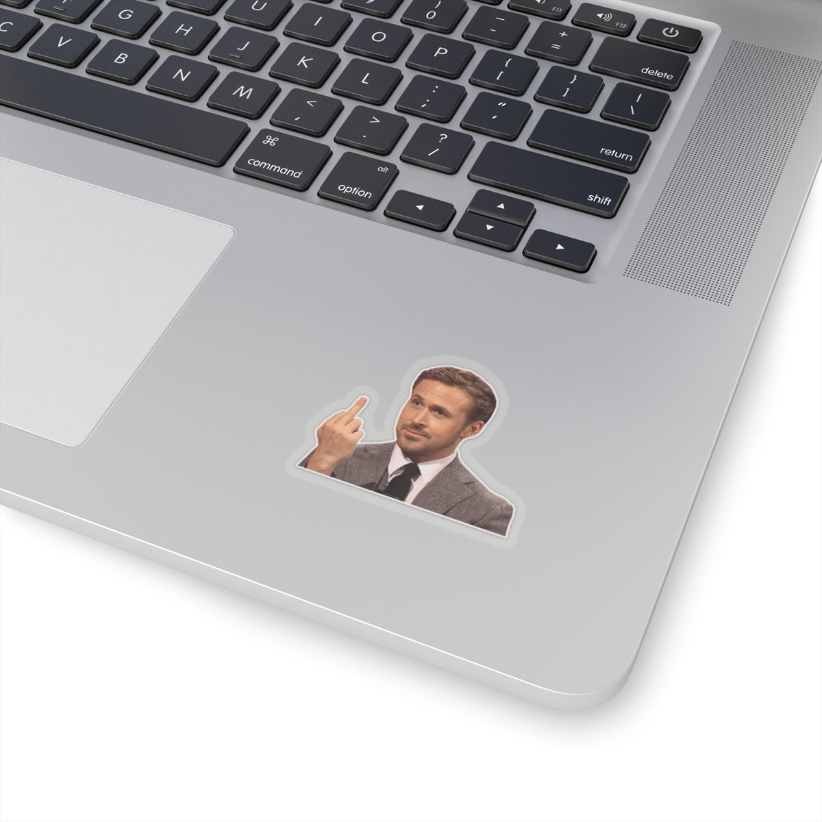 Ryan Gosling Middle Finger Meme Vinyl Sticker