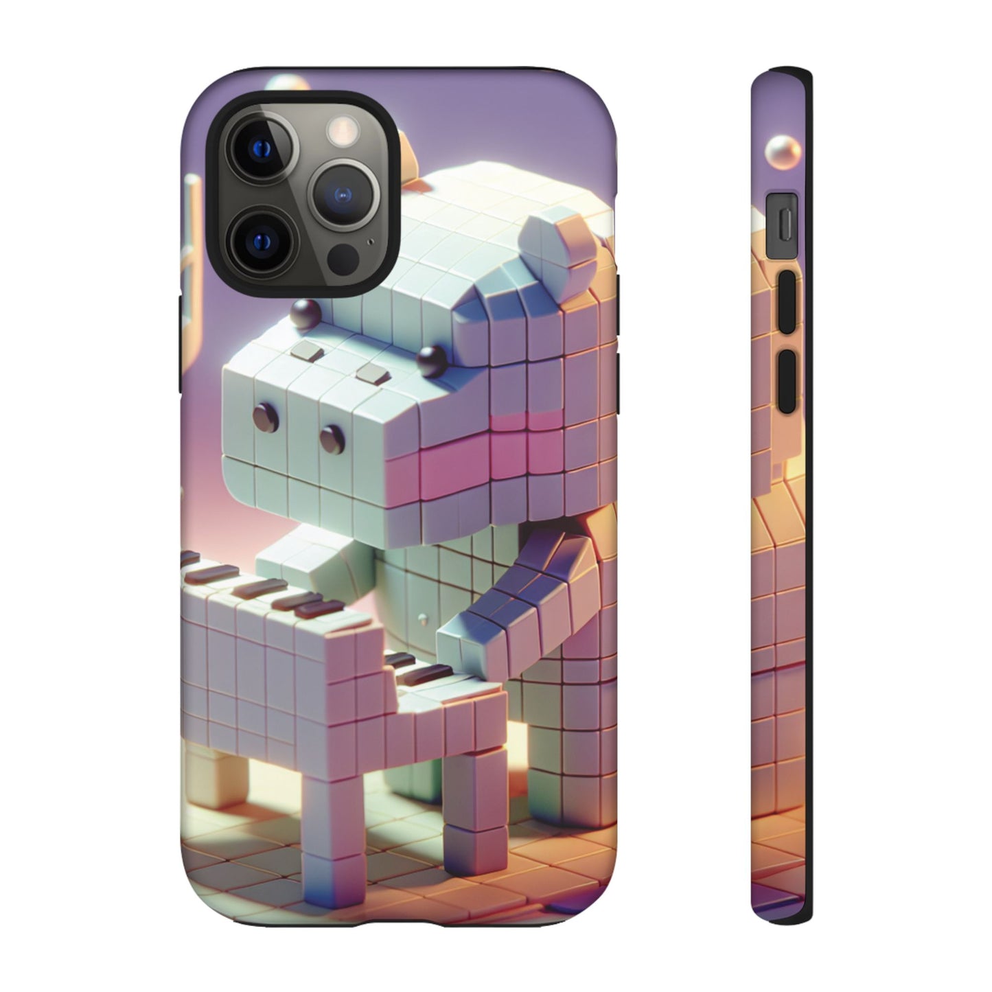 Cube Piano Piggy Ultra-Tough Phone Case