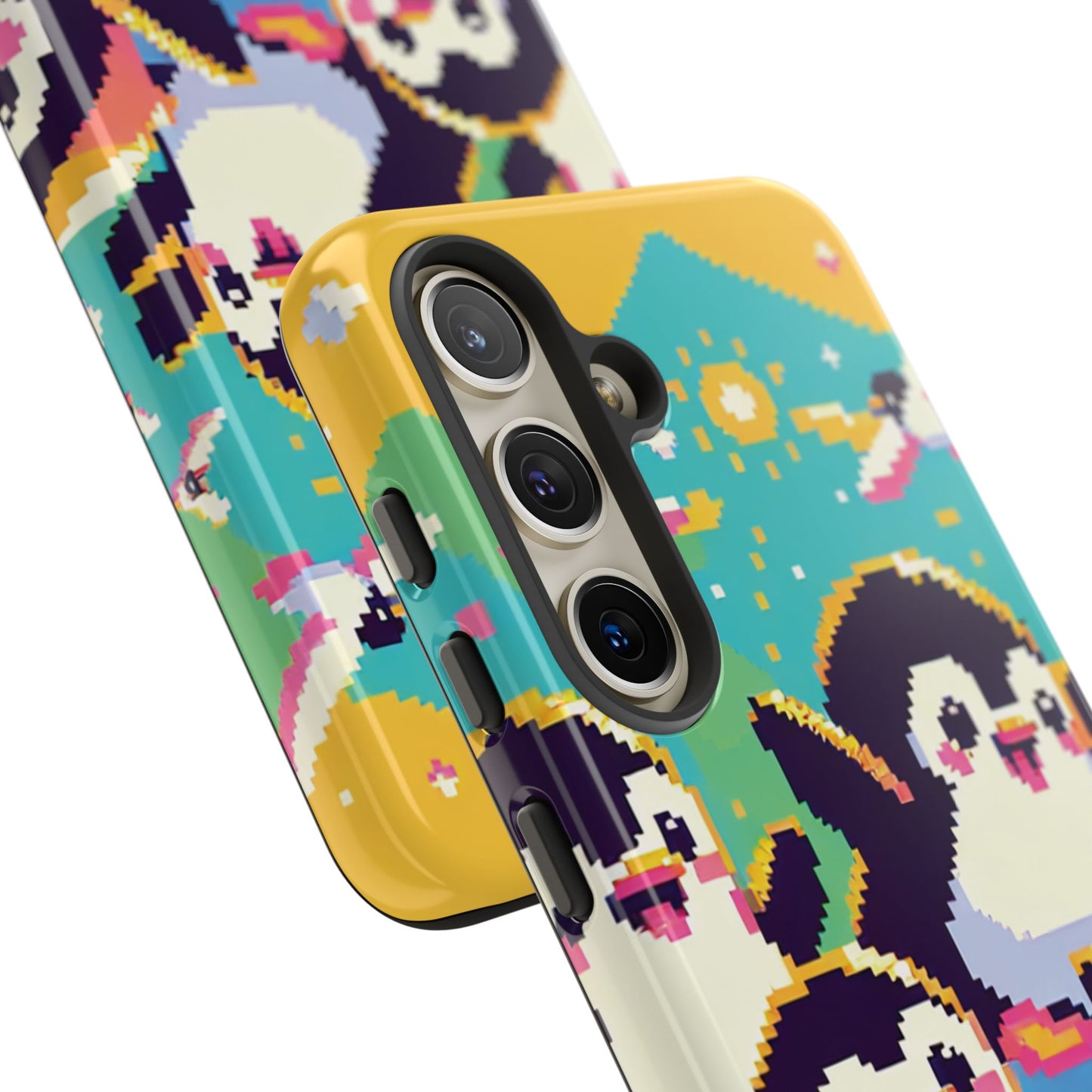 Cute Pixel Penguin Ultra-Tough Phone Case