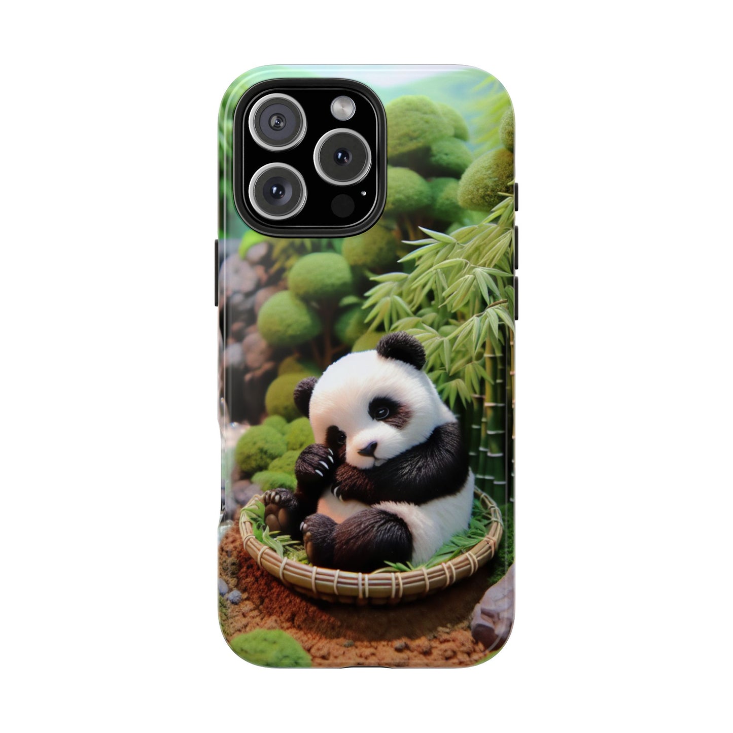 Cute Panda Ultra-Tough Phone Case