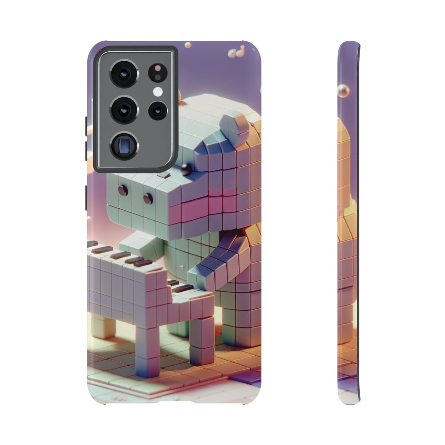 Cube Piano Piggy Ultra-Tough Phone Case