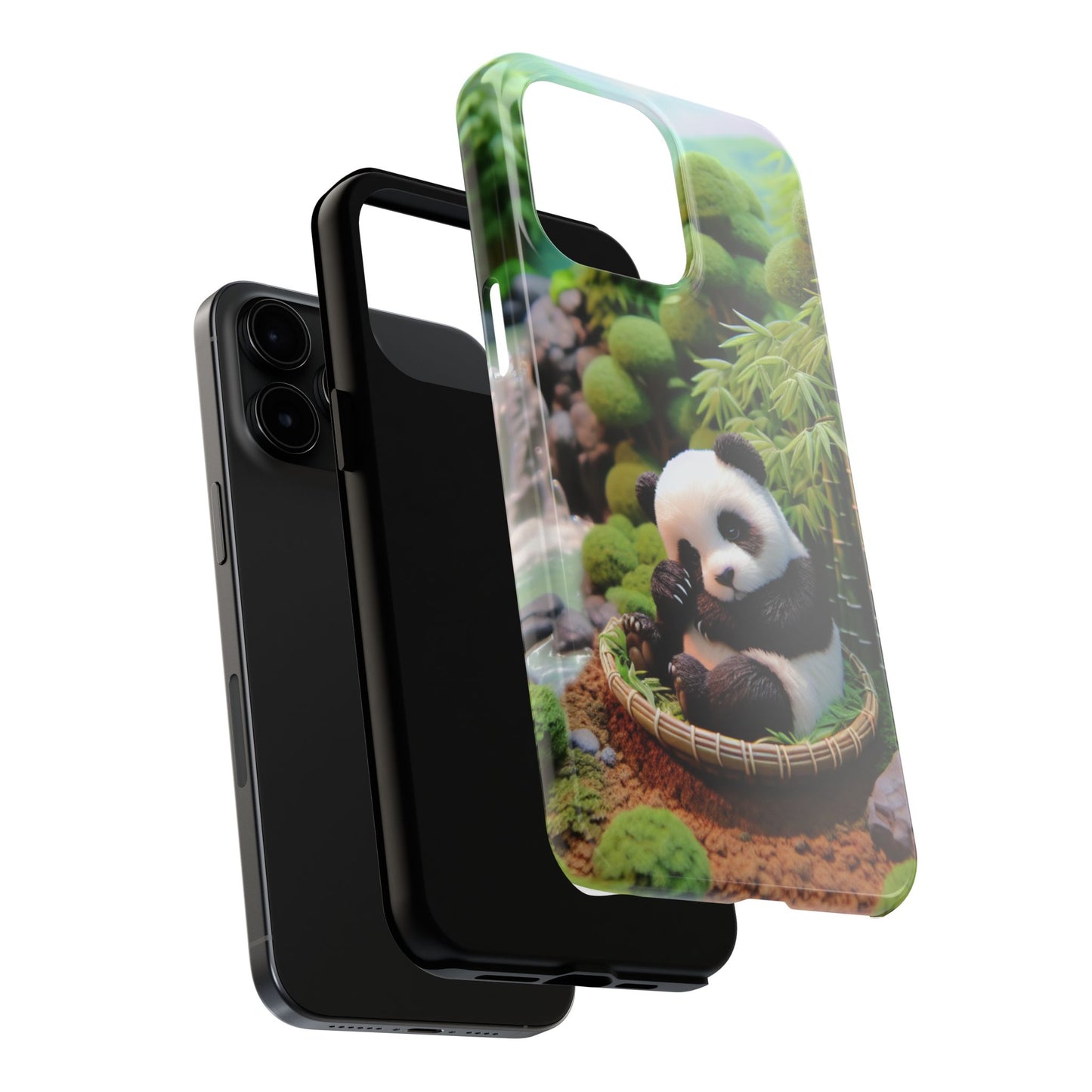 Cute Panda Ultra-Tough Phone Case