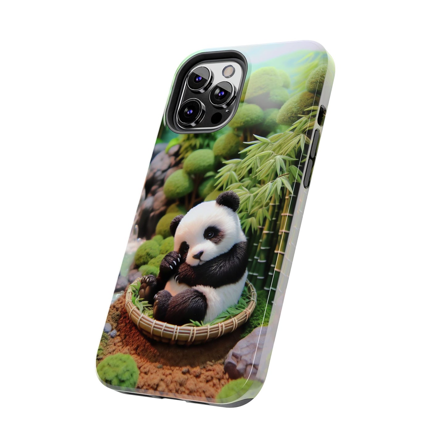 Cute Panda Ultra-Tough Phone Case