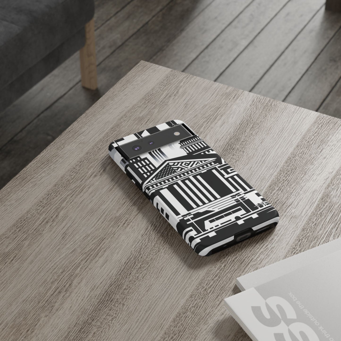 Monochrome City Buildings Ultra-Tough Phone Case