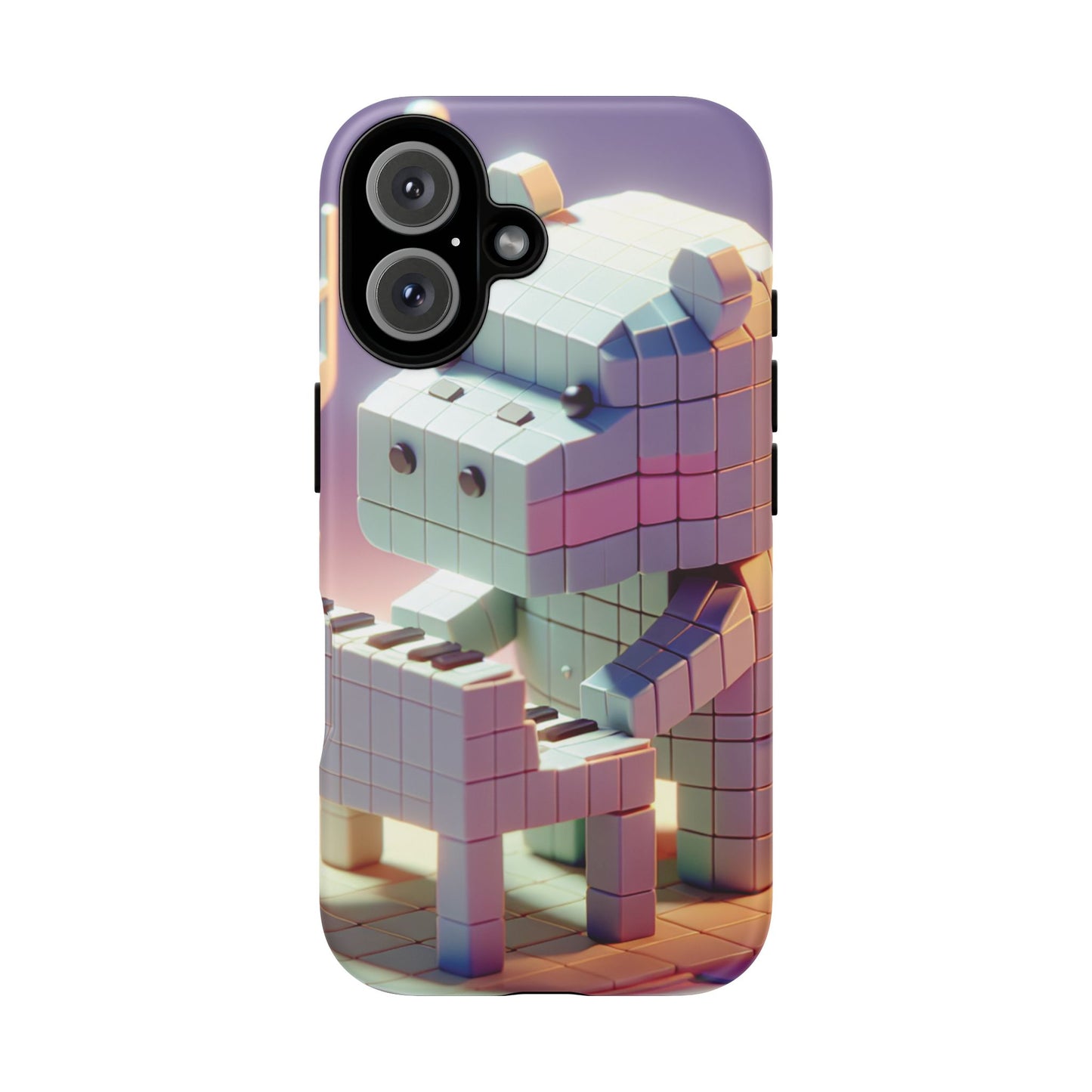 Cube Piano Piggy Ultra-Tough Phone Case