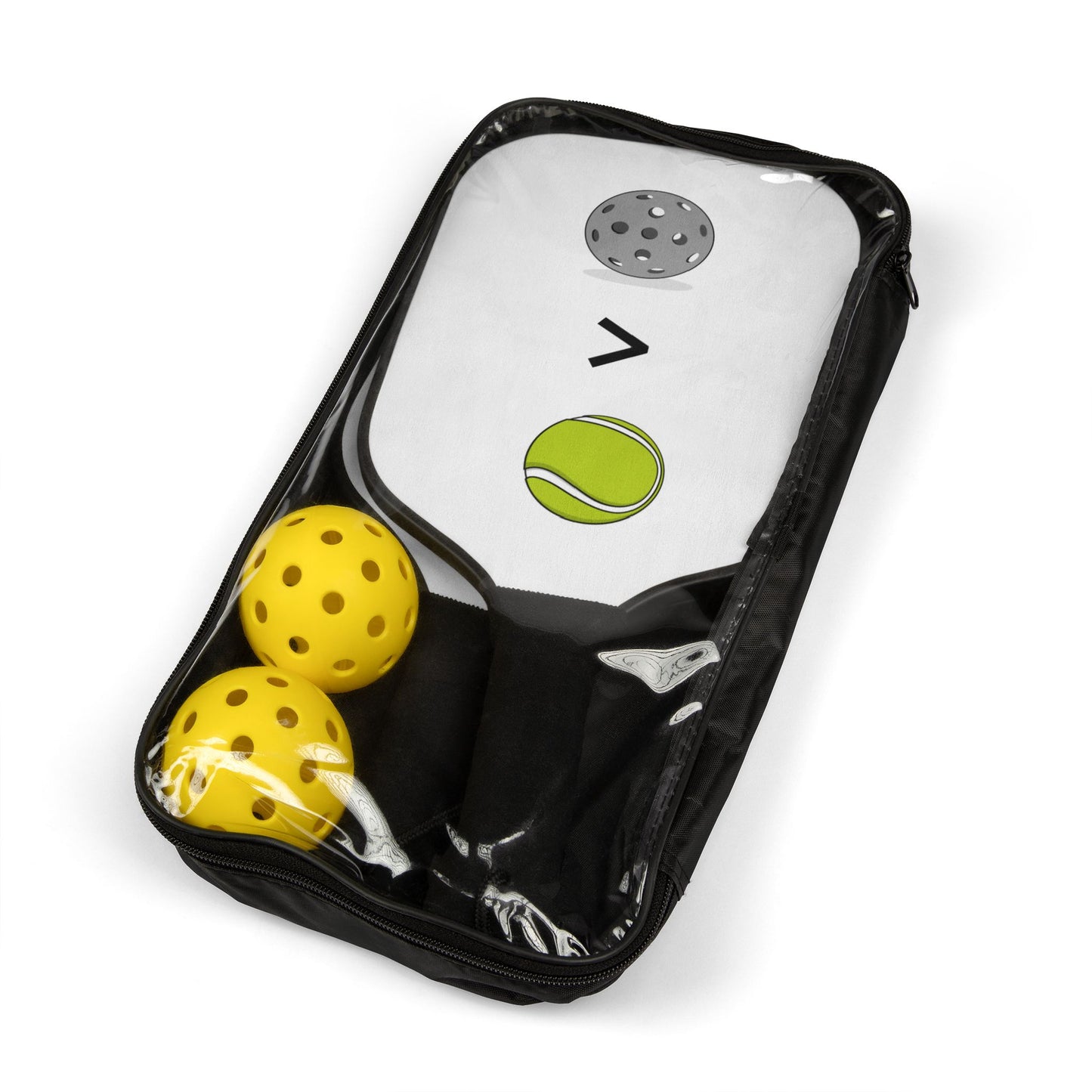 Printed Pickleball Set - "Pickleball over Tennis"