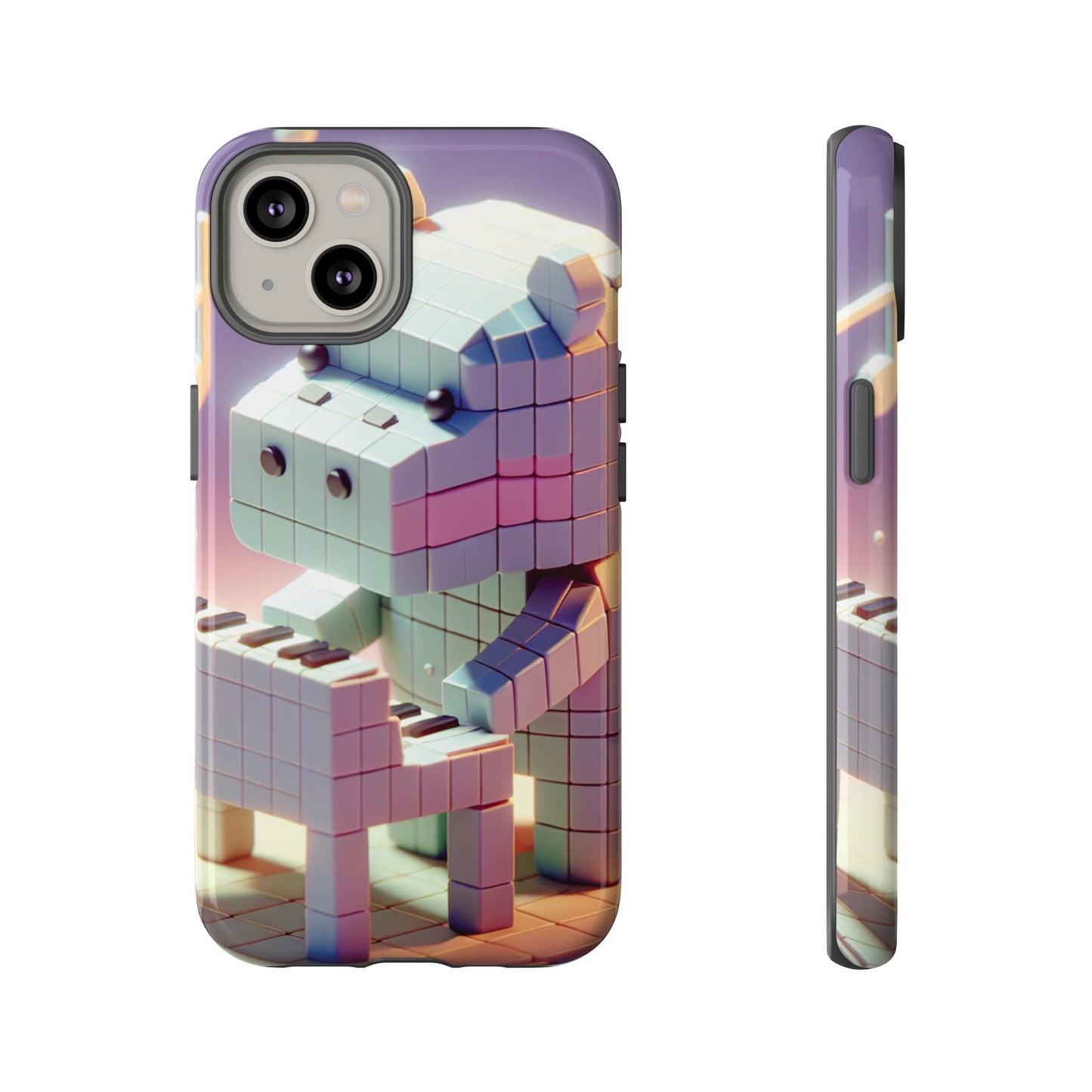 Cube Piano Piggy Ultra-Tough Phone Case