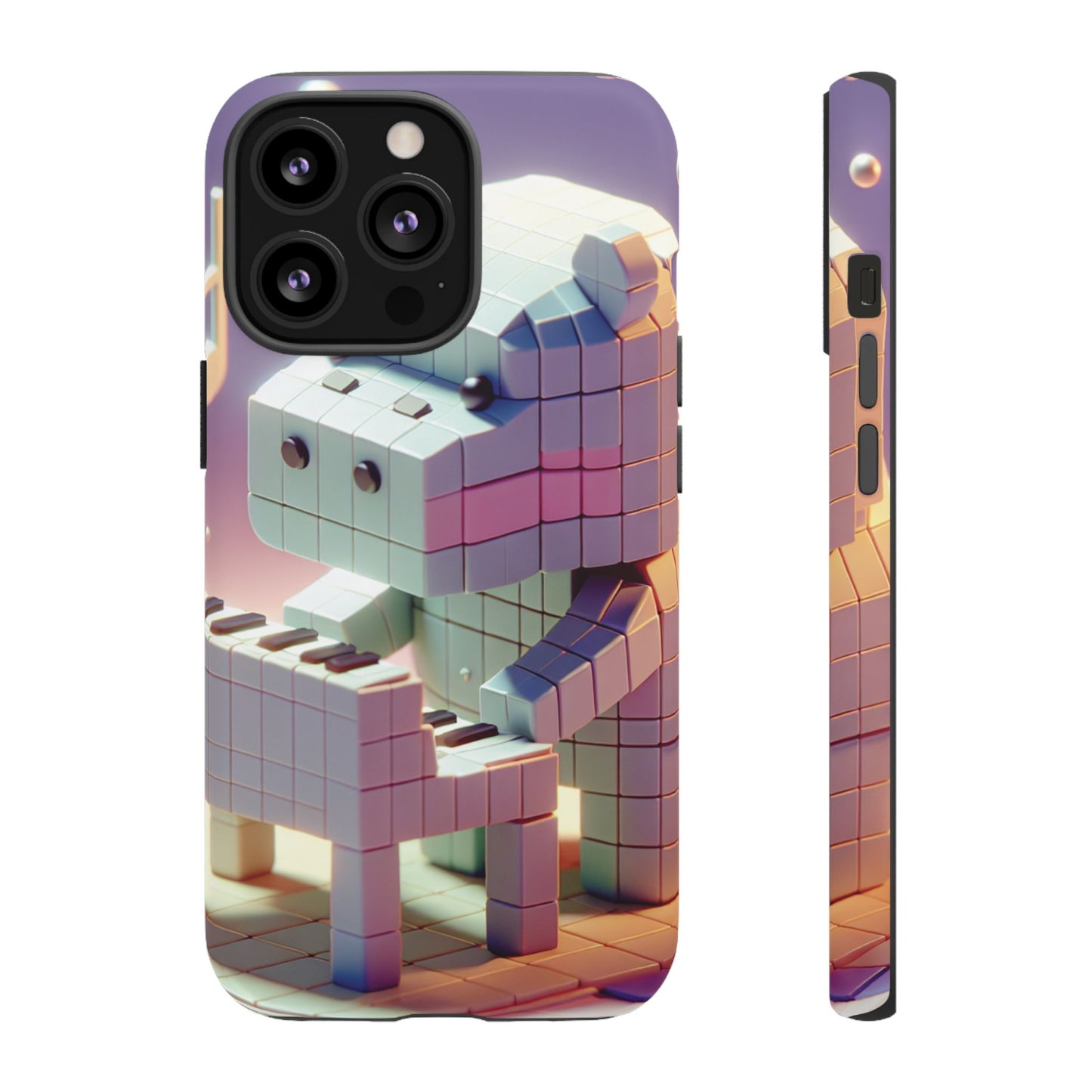 Cube Piano Piggy Ultra-Tough Phone Case