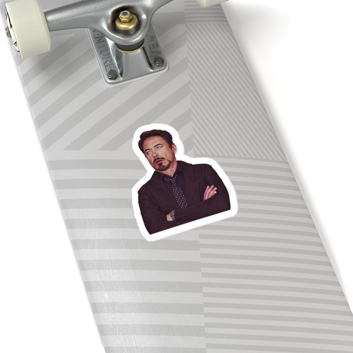 Robert Downey Jr. Eye-Roll Meme Vinyl Sticker