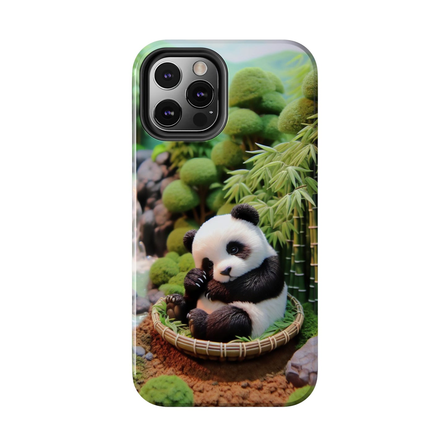 Cute Panda Ultra-Tough Phone Case