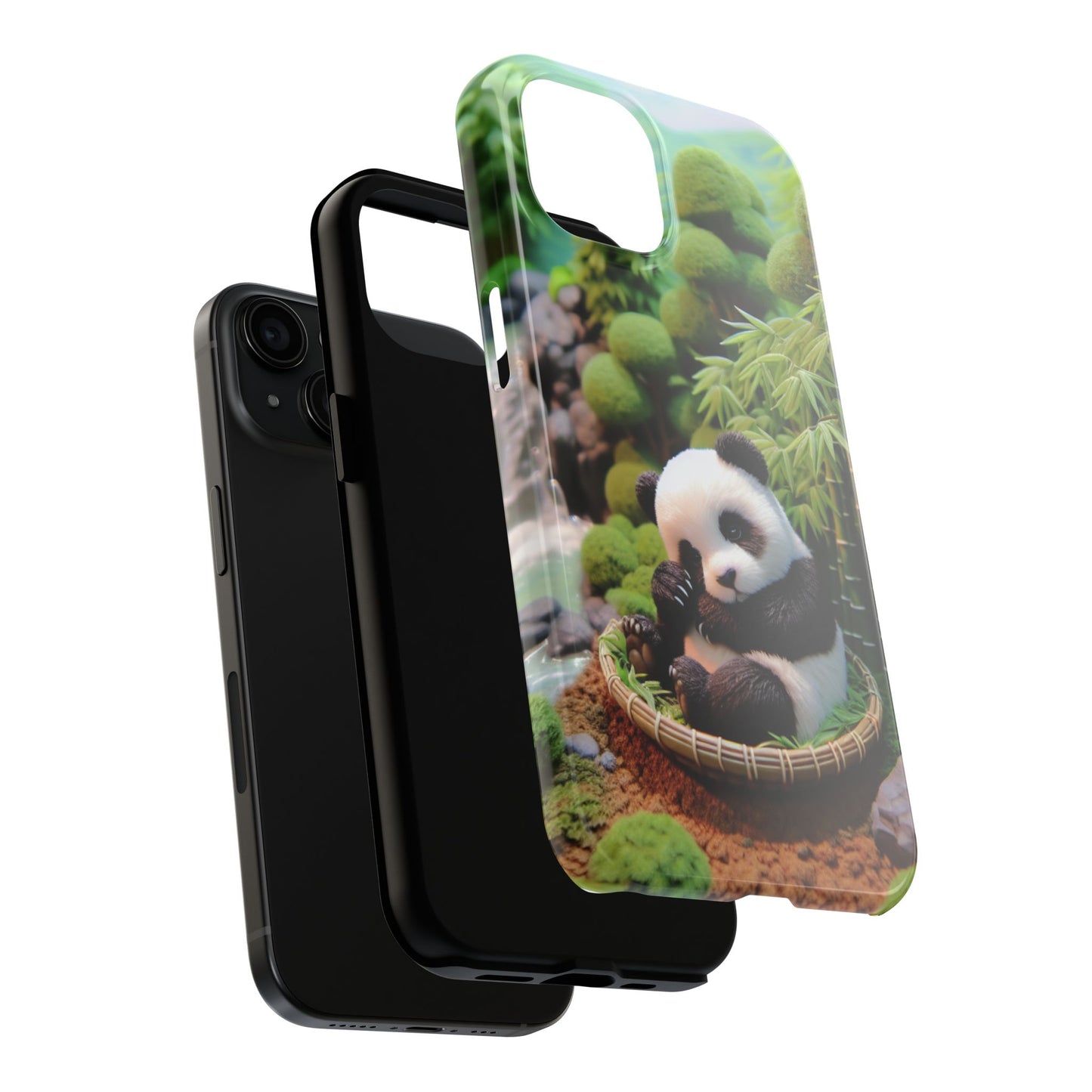 Cute Panda Ultra-Tough Phone Case