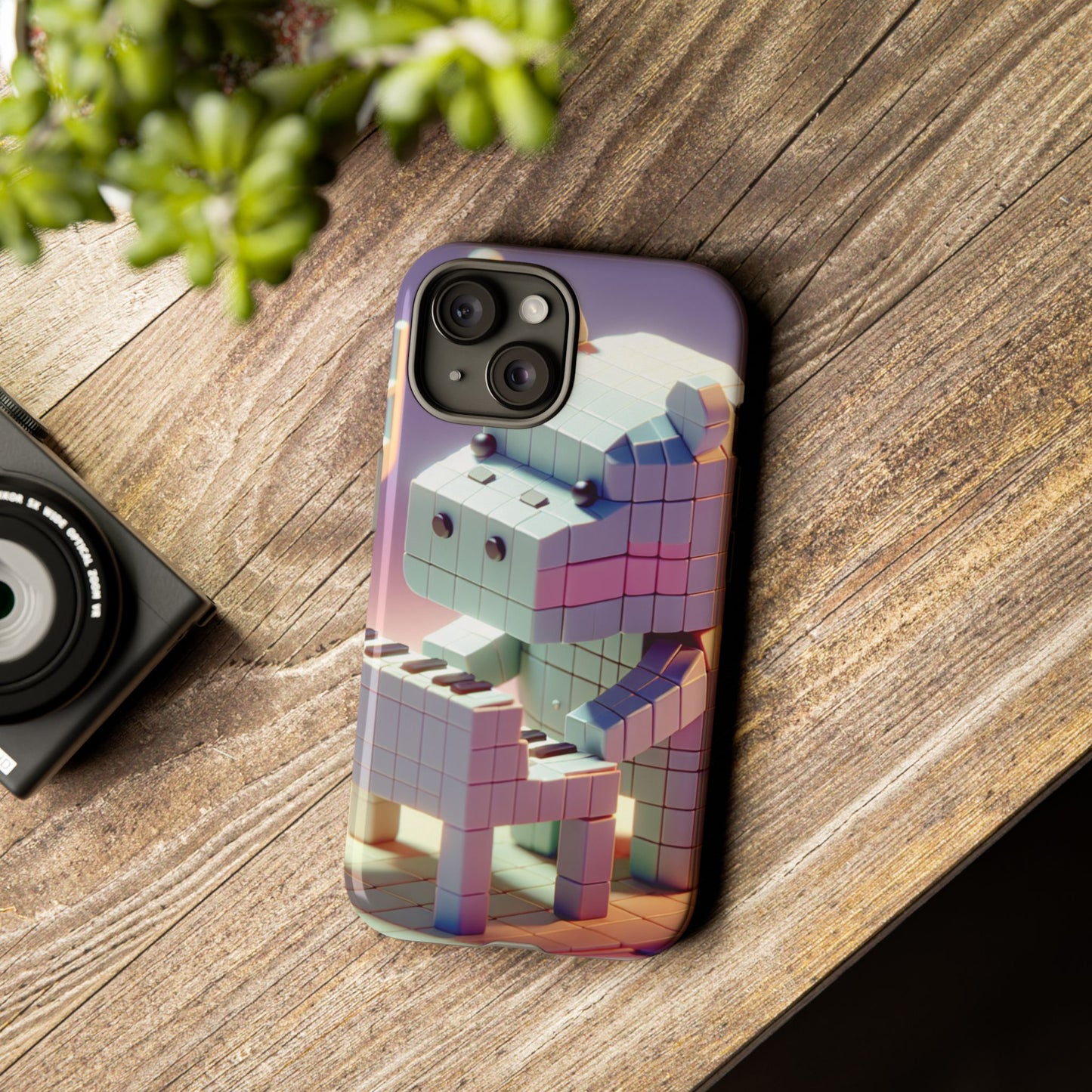 Cube Piano Piggy Ultra-Tough Phone Case