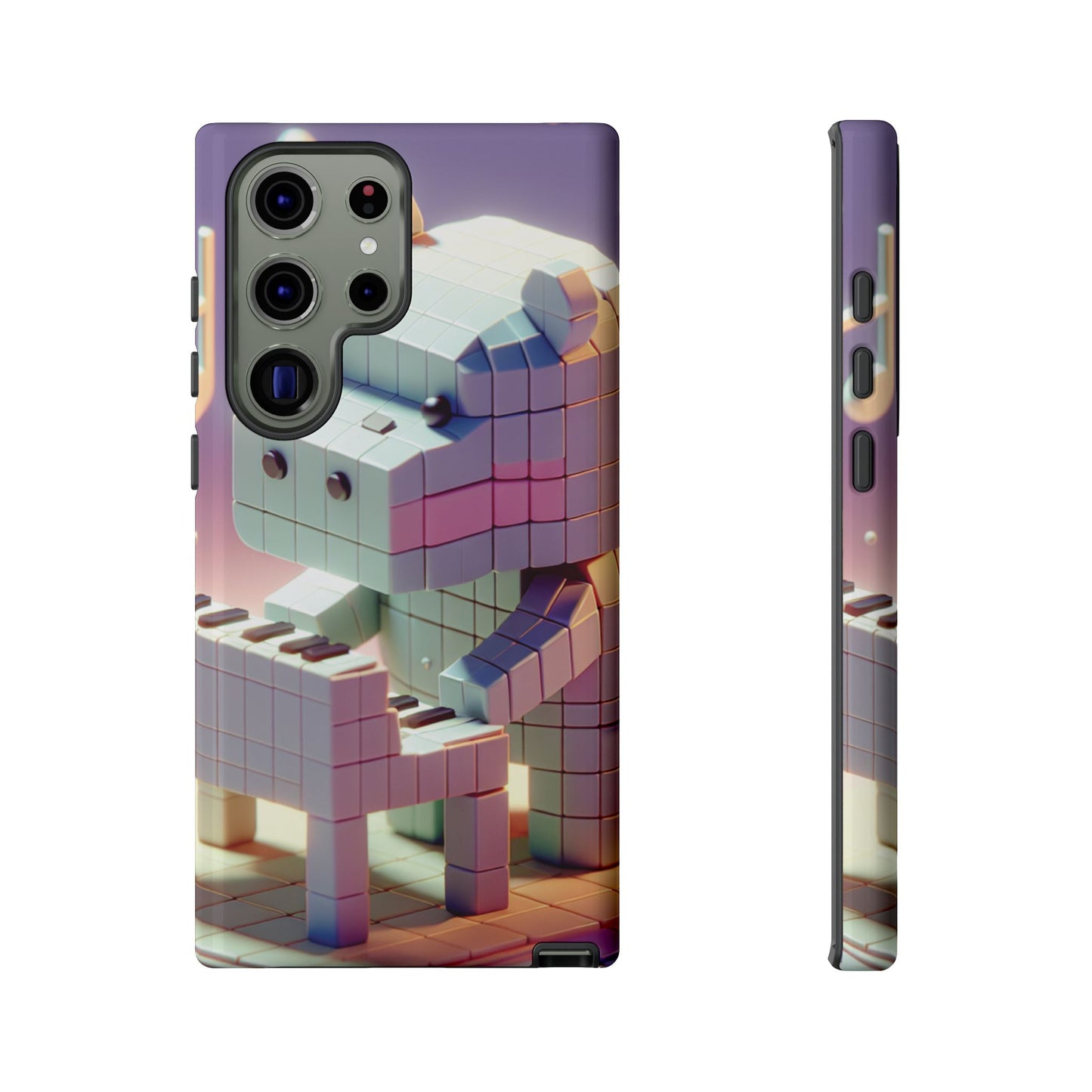 Cube Piano Piggy Ultra-Tough Phone Case