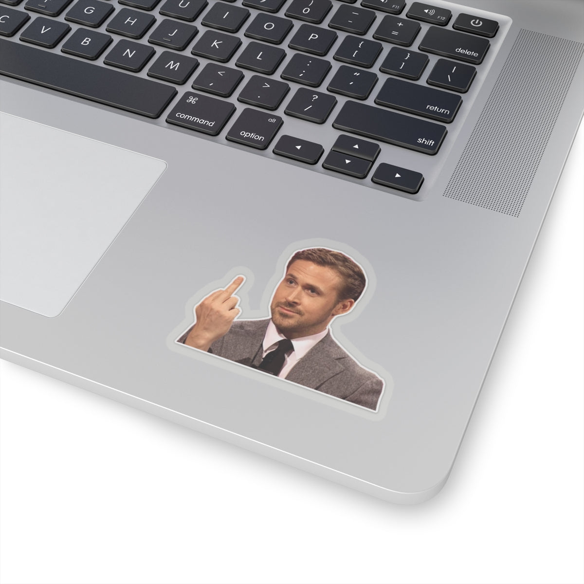 Ryan Gosling Middle Finger Meme Vinyl Sticker