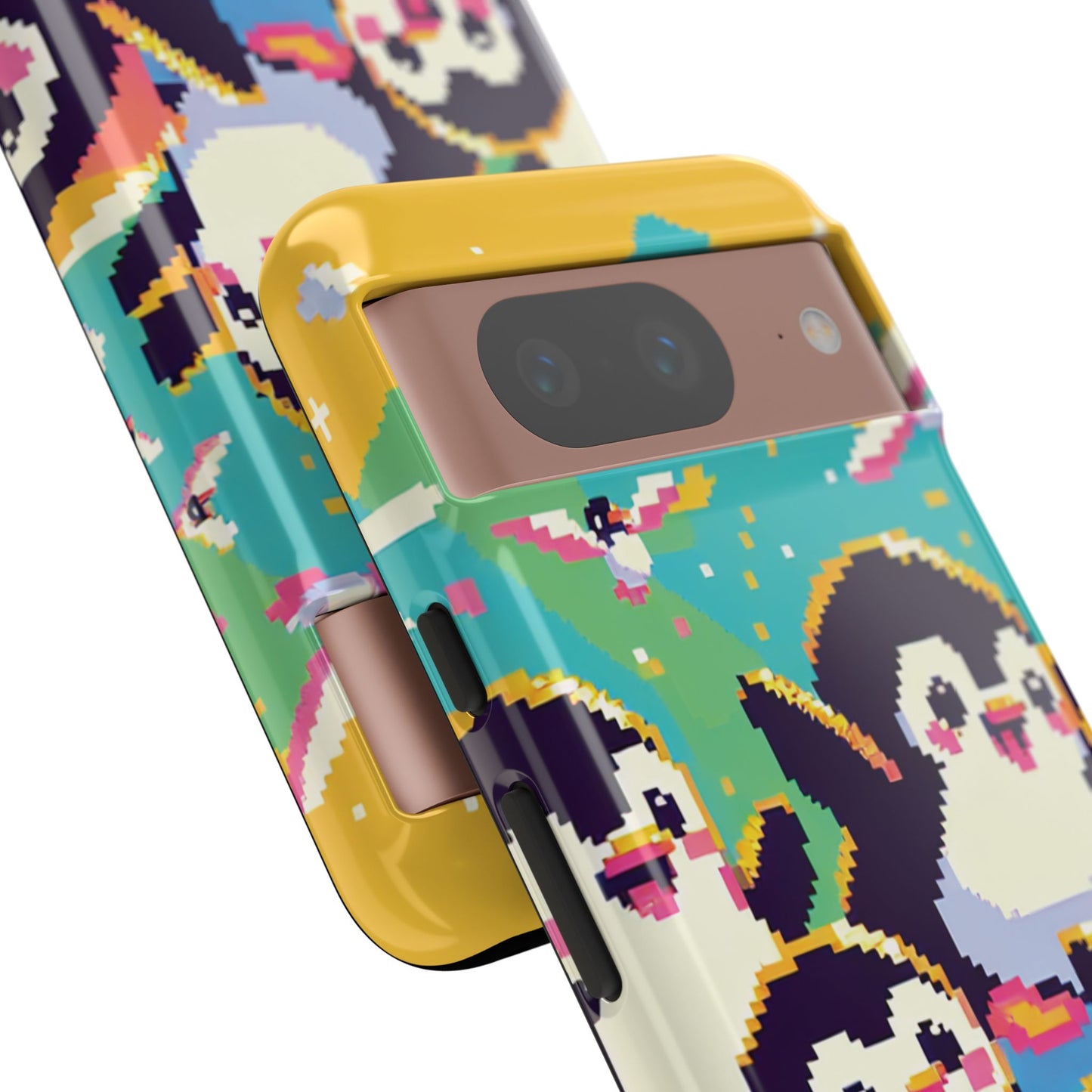 Cute Pixel Penguin Ultra-Tough Phone Case