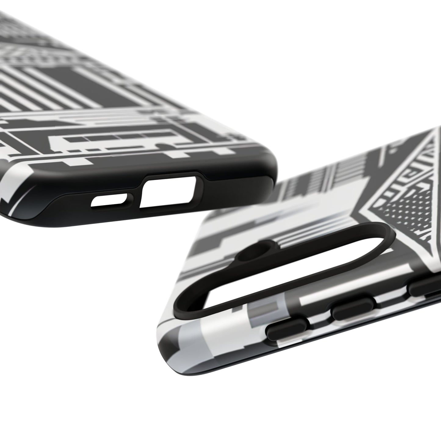 Monochrome City Buildings Ultra-Tough Phone Case