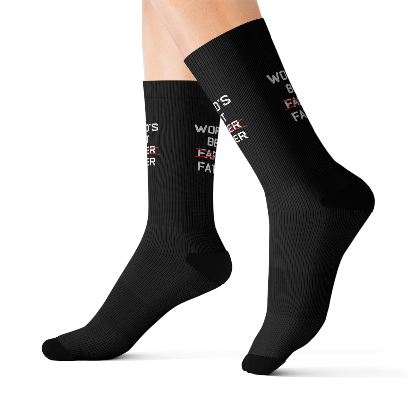 Funny "World's Best Farter" Print Socks