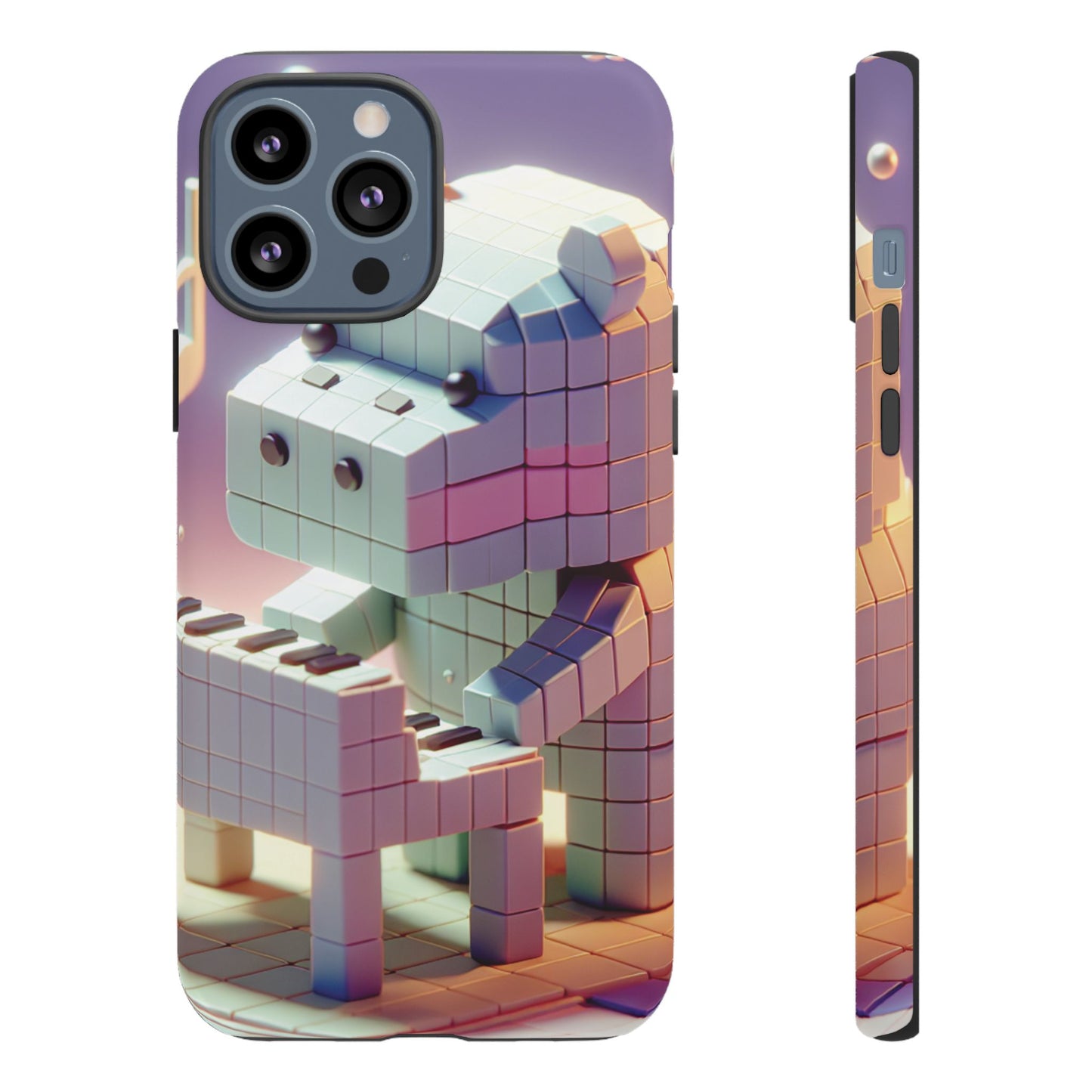 Cube Piano Piggy Ultra-Tough Phone Case