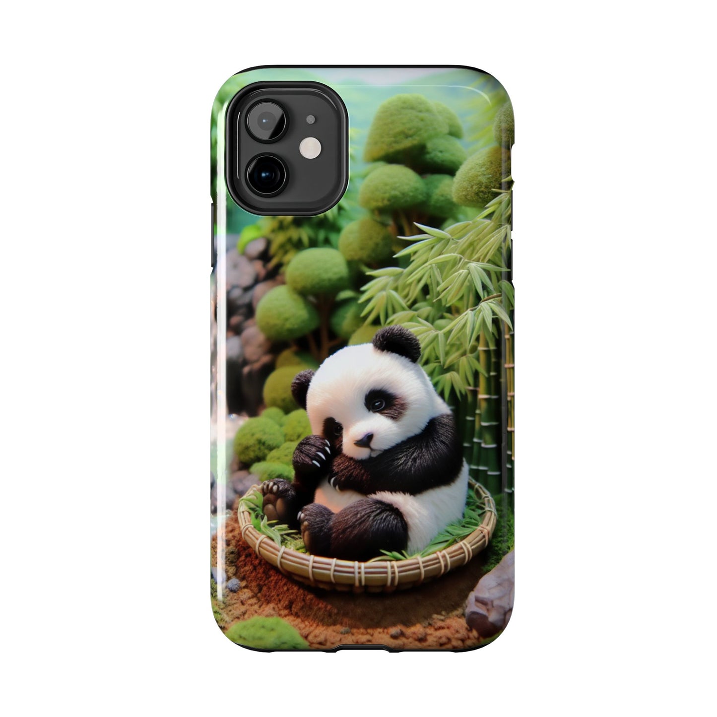 Cute Panda Ultra-Tough Phone Case