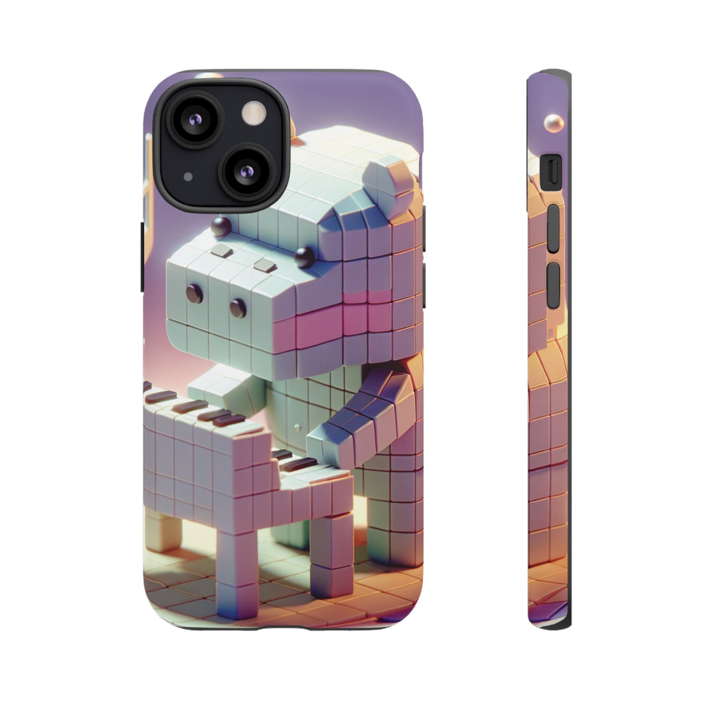 Cube Piano Piggy Ultra-Tough Phone Case