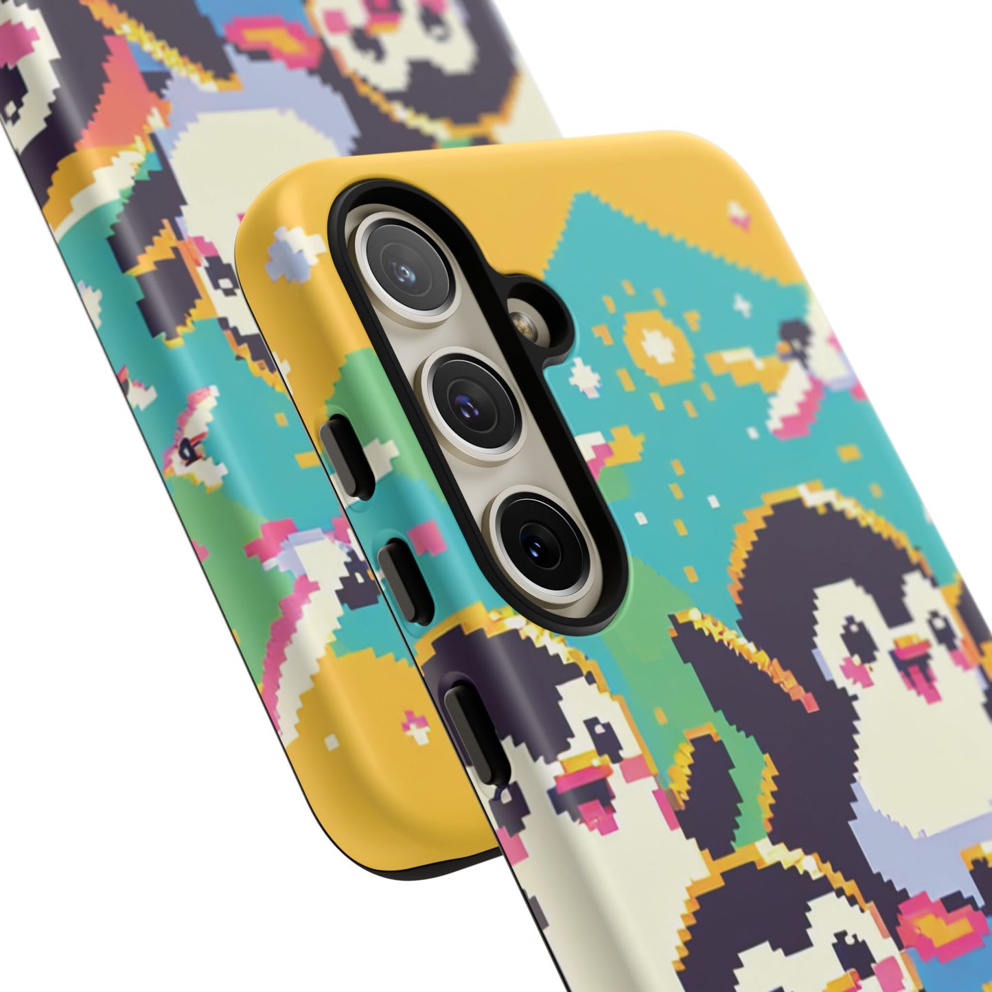 Cute Pixel Penguin Ultra-Tough Phone Case