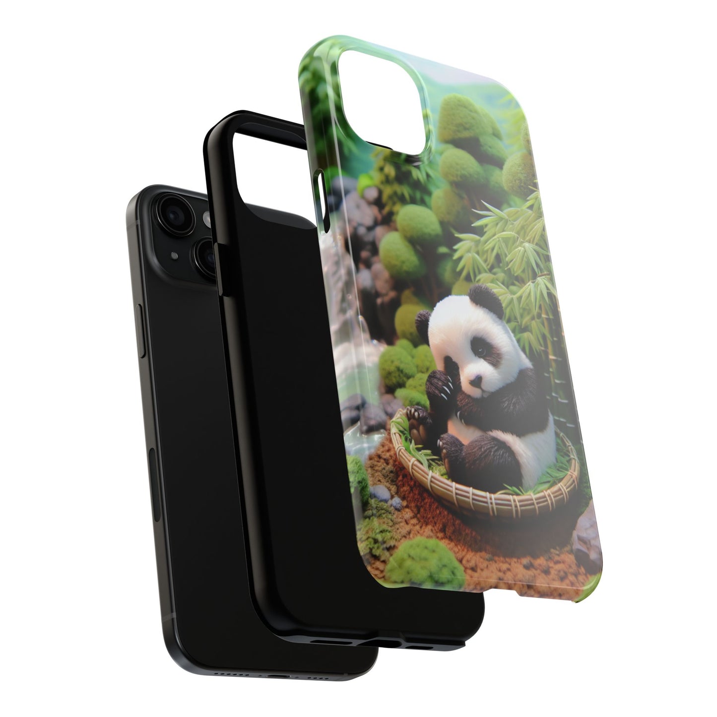 Cute Panda Ultra-Tough Phone Case