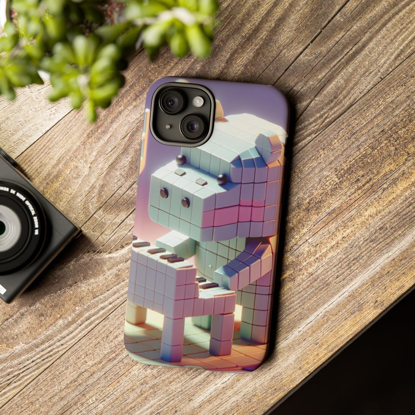 Cube Piano Piggy Ultra-Tough Phone Case