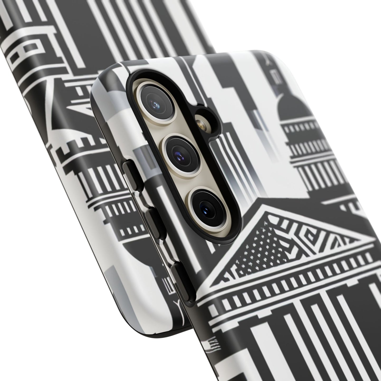 Monochrome City Buildings Ultra-Tough Phone Case