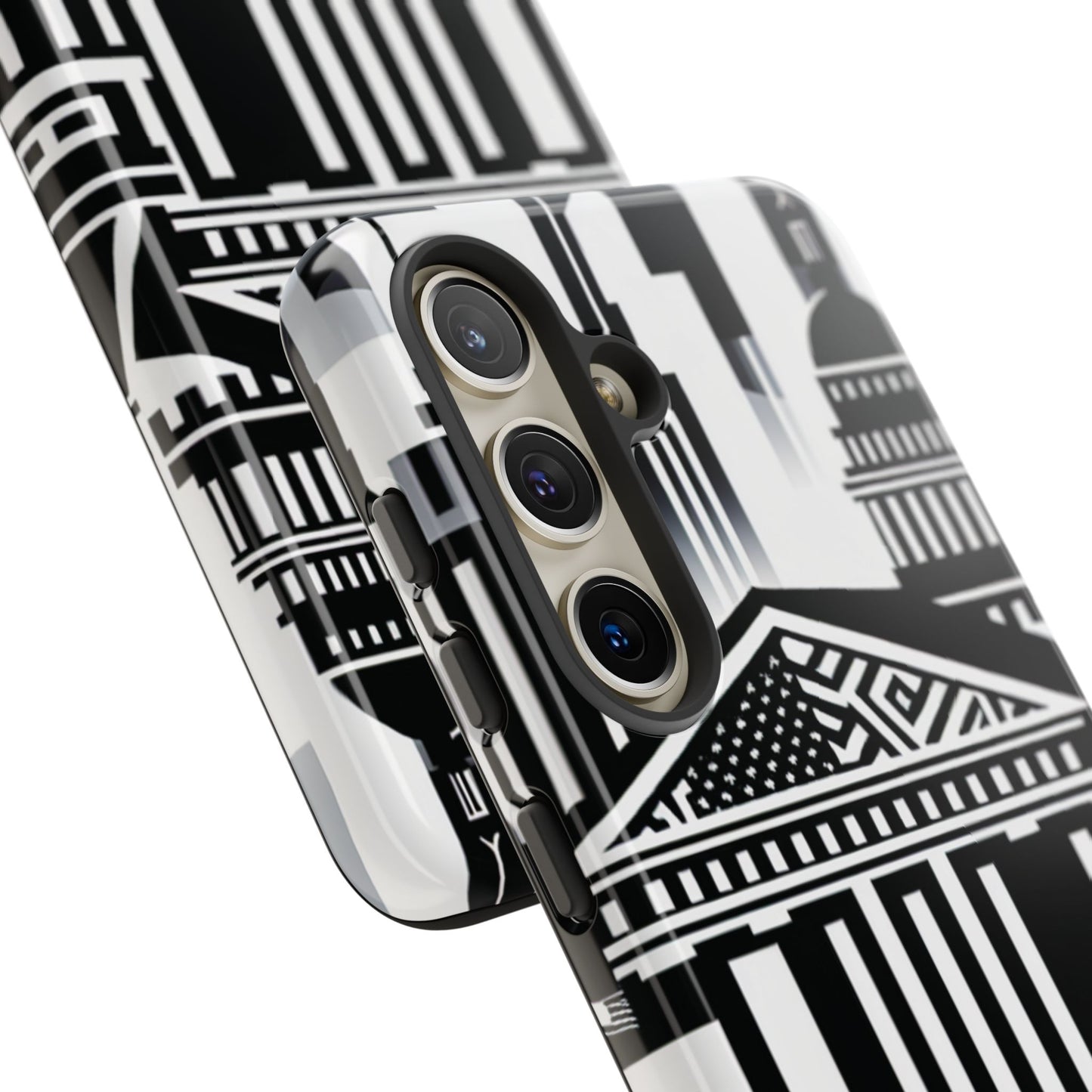 Monochrome City Buildings Ultra-Tough Phone Case