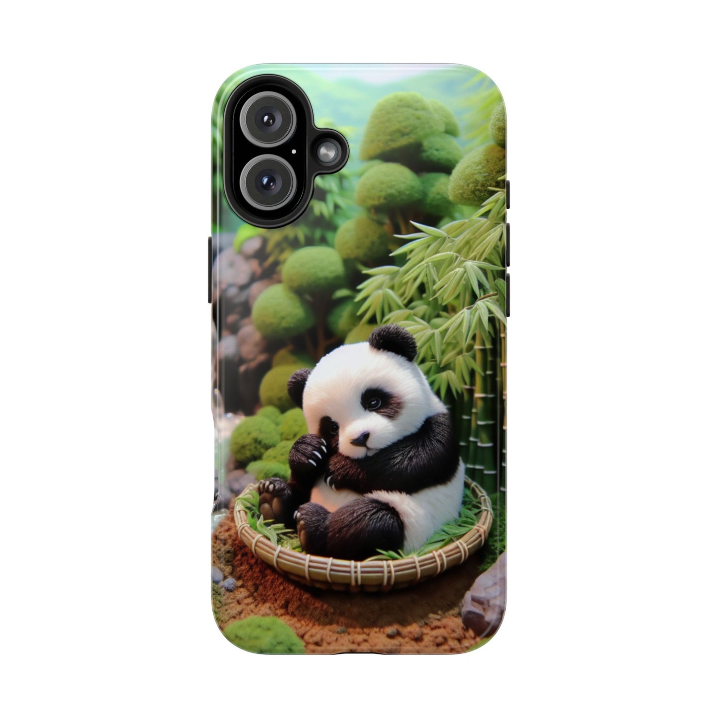 Cute Panda Ultra-Tough Phone Case