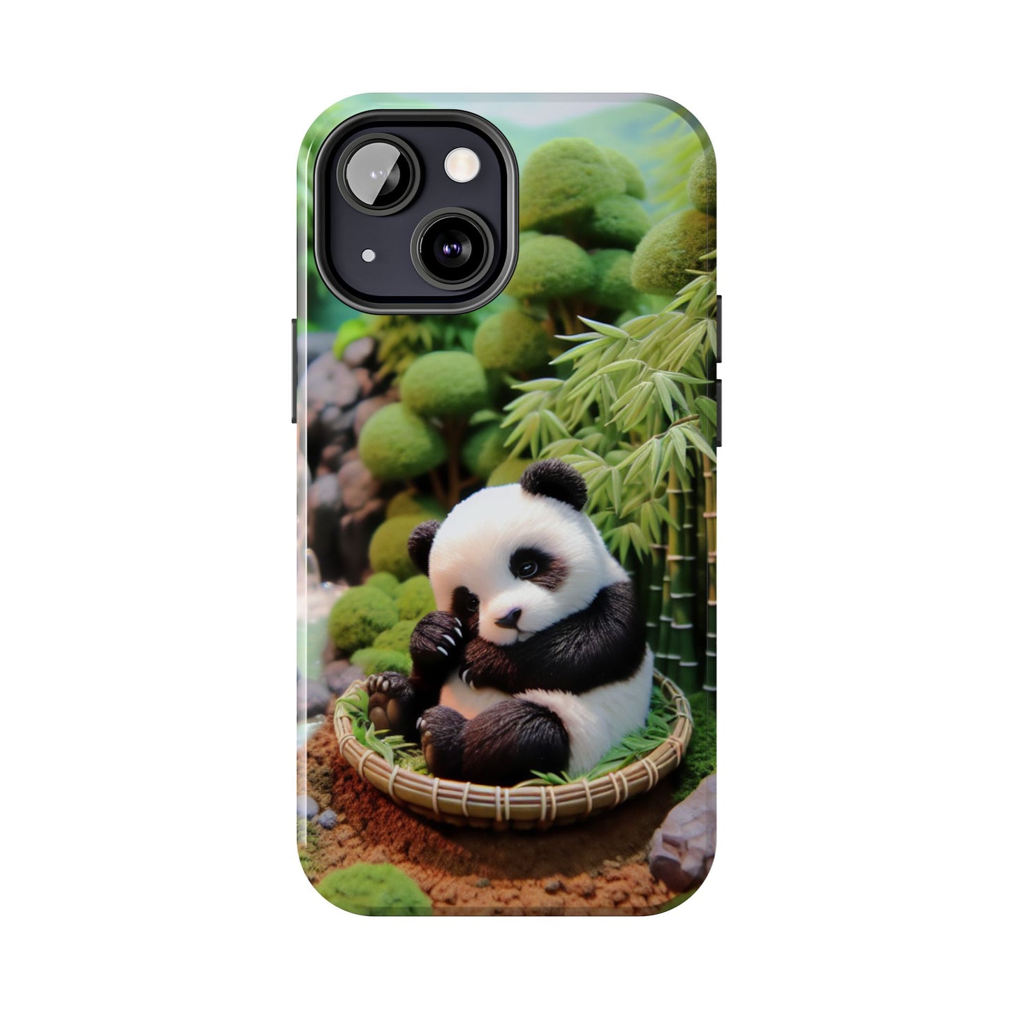 Cute Panda Ultra-Tough Phone Case