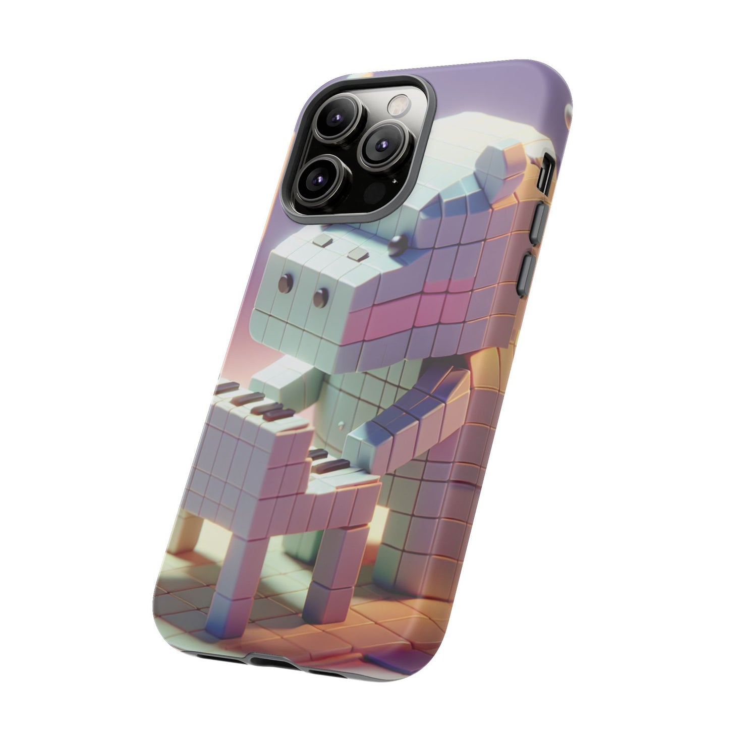 Cube Piano Piggy Ultra-Tough Phone Case